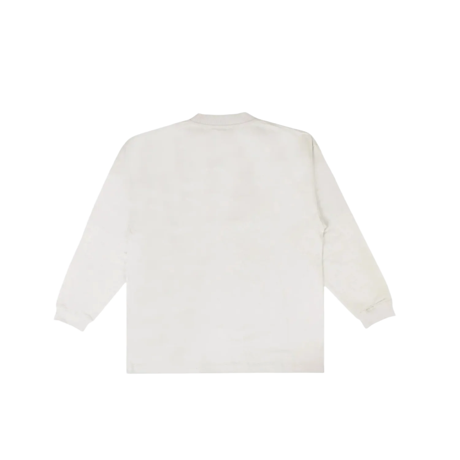 424 'Red Logo' White Longsleeve Tee - Image 2