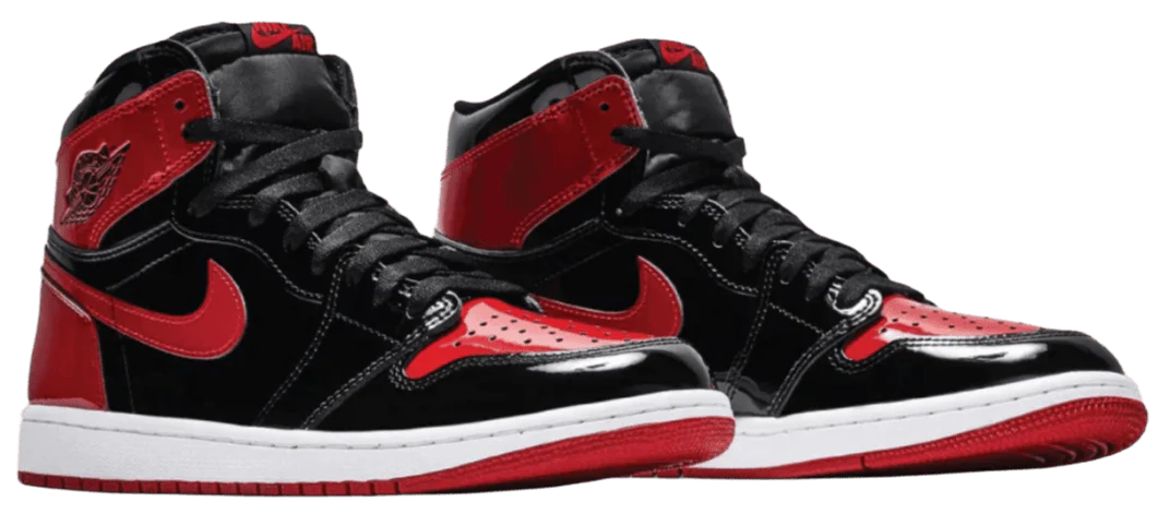 Air Jordan 1 Bred Patent Leather - Image 2