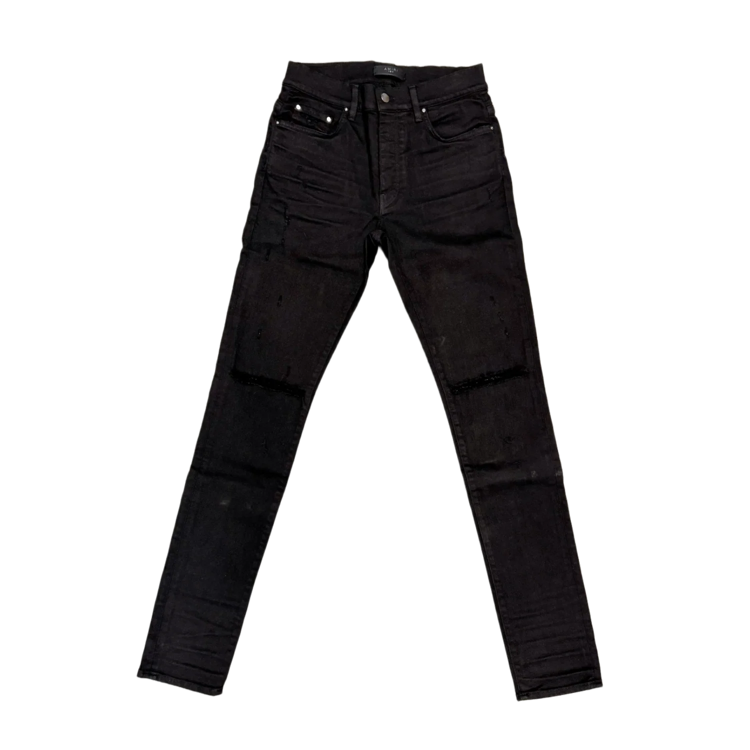 Amiri 'Slash' Slim Black Jeans