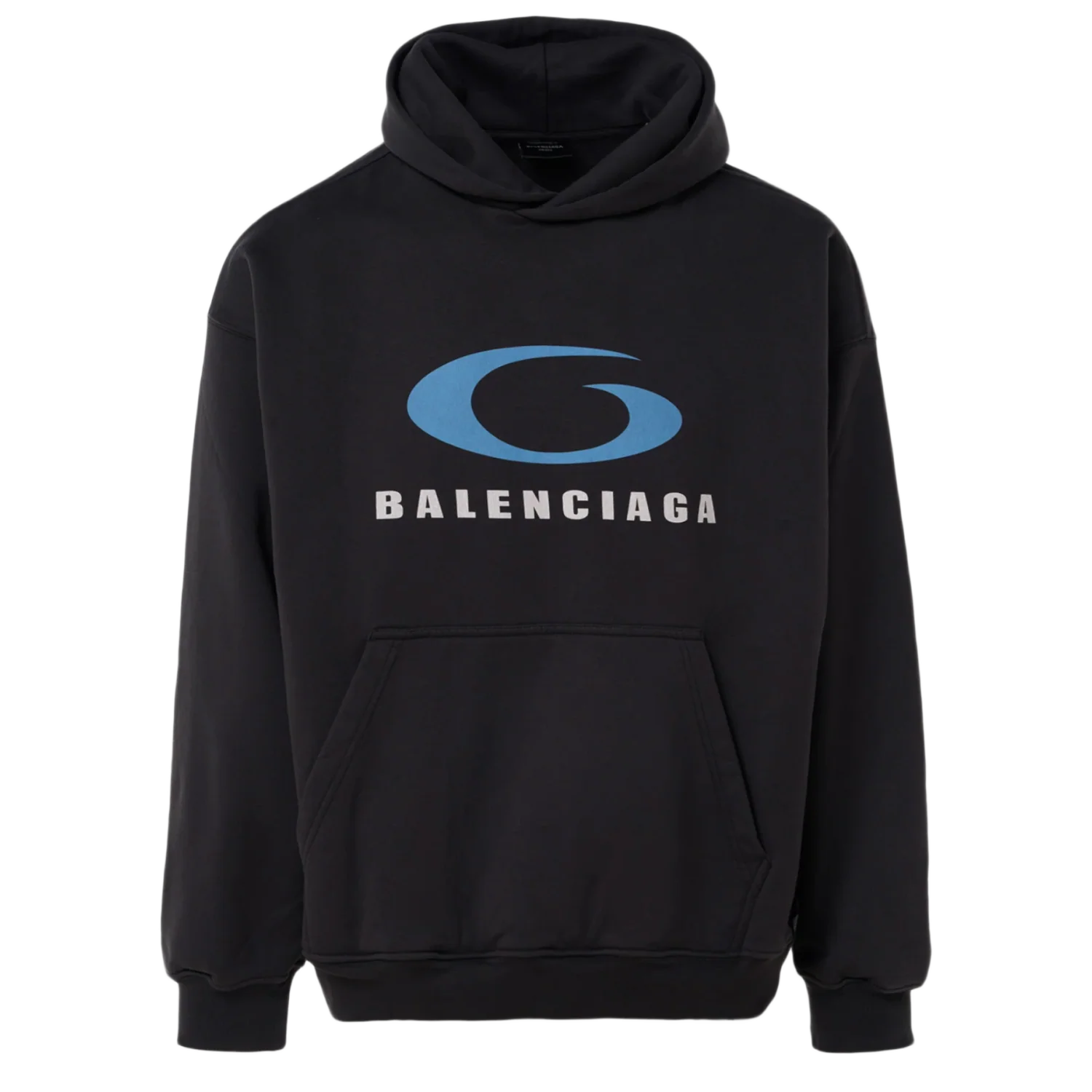 Balenciaga 'Loop Sports' Black Hoodie