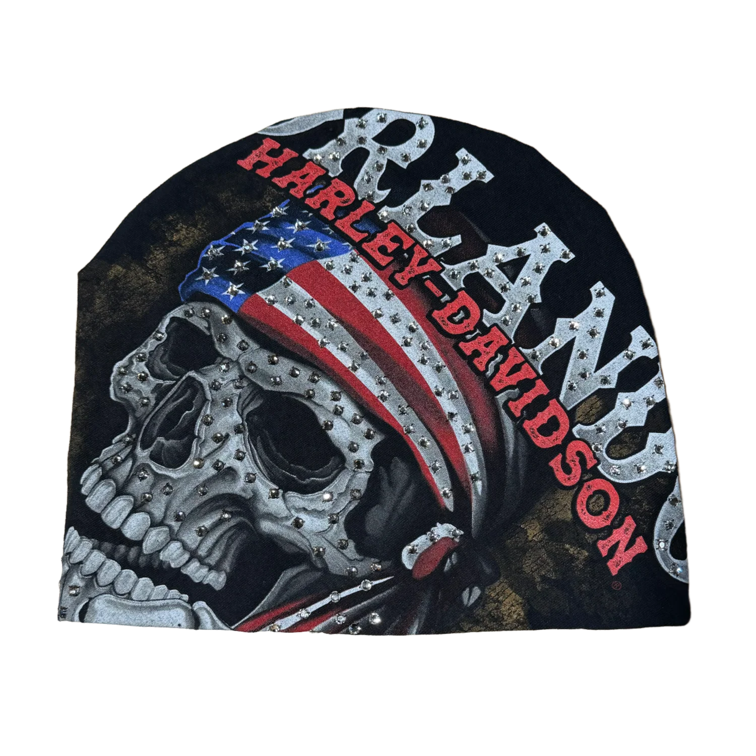 Bossi 'American Bandana' Rhinestone Beanie