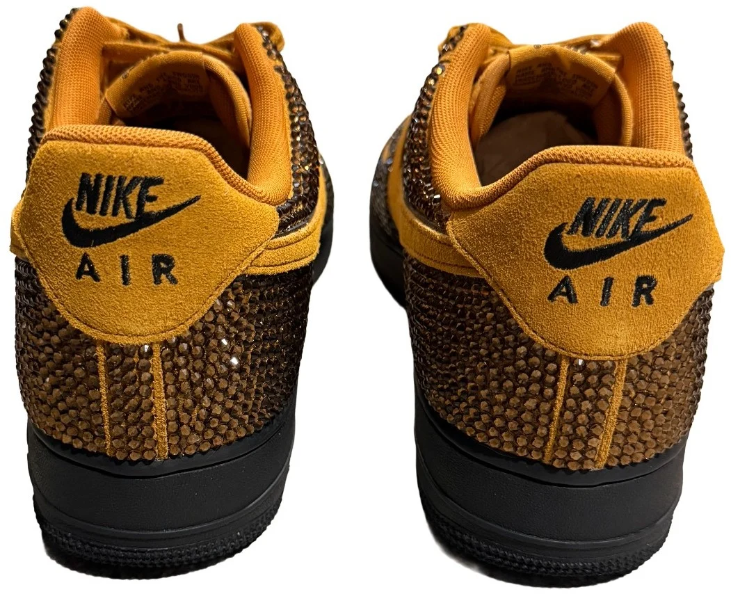 Bossi 'Reese's' Gold Detail Rhinestone Sneaker - Image 2