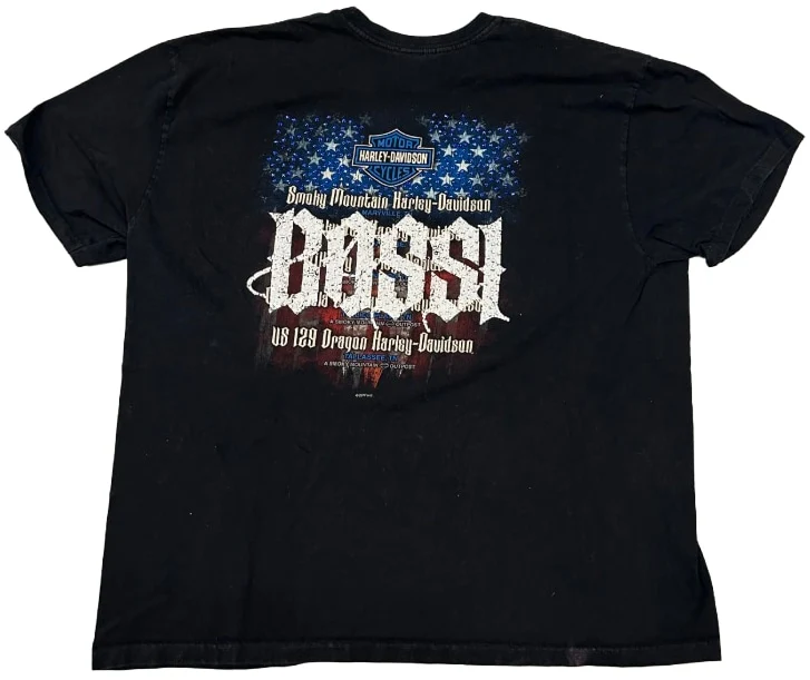 Bossi 'Smokey Mountain Outpost' Rhinestone Vintage Tee - Image 2