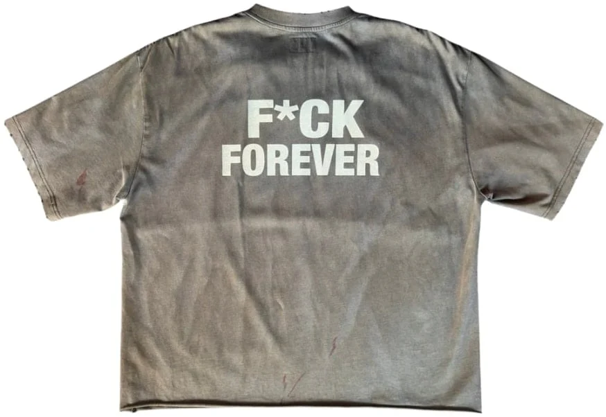 Bottega Desires 'Sex Sells' Gray Tee - Image 2