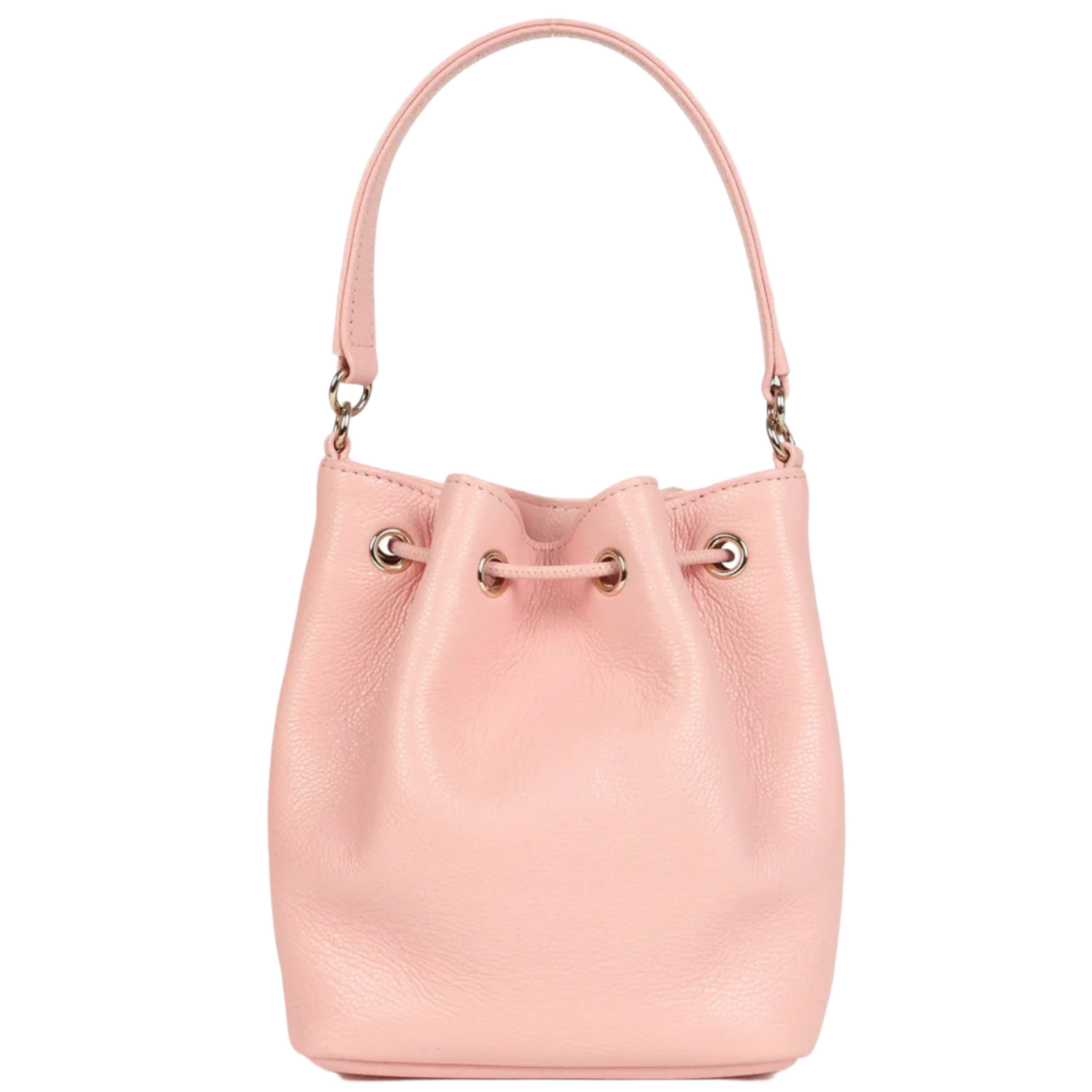 Chanel 'Pink Caviar Light Gold Hardware' Mini Top Handle Bucket Bag - Image 2