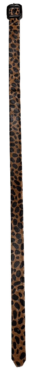 Cheetah Print Fur Belt - Image 2