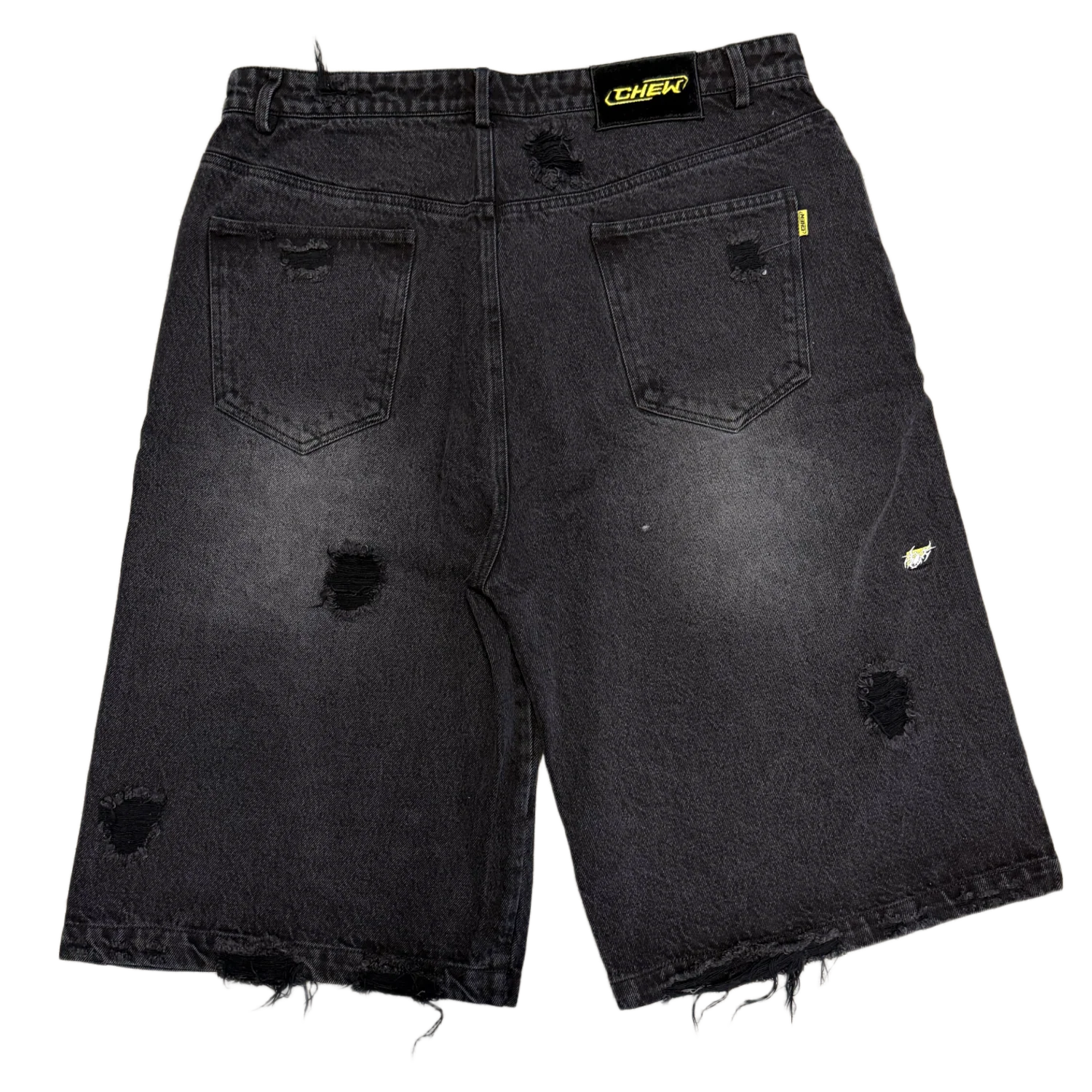 Chew Forever 'Black Tribal' Denim Shorts - Image 2