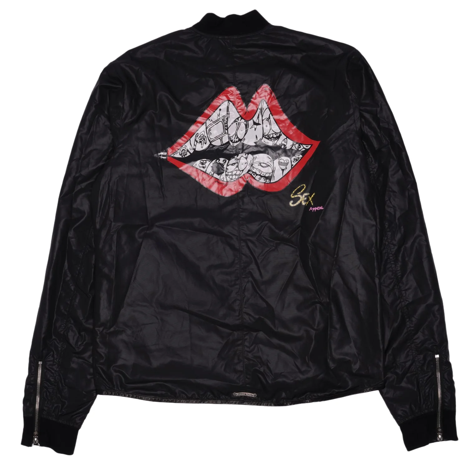 Chrome Heart Matty Boy 'Sex Appeal' Nylon Bomber Jacket - Image 2