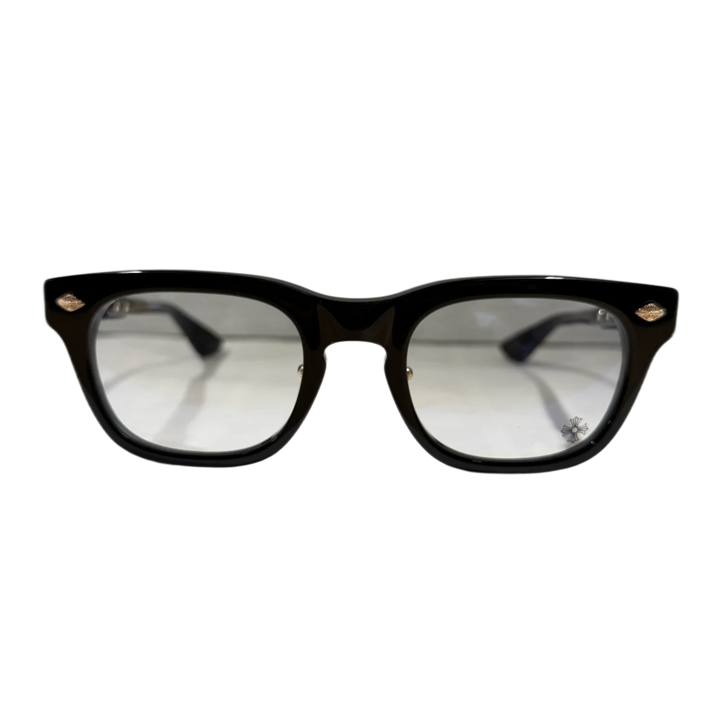Chrome Hearts 'Baggins-A' Black/Gold Glasses