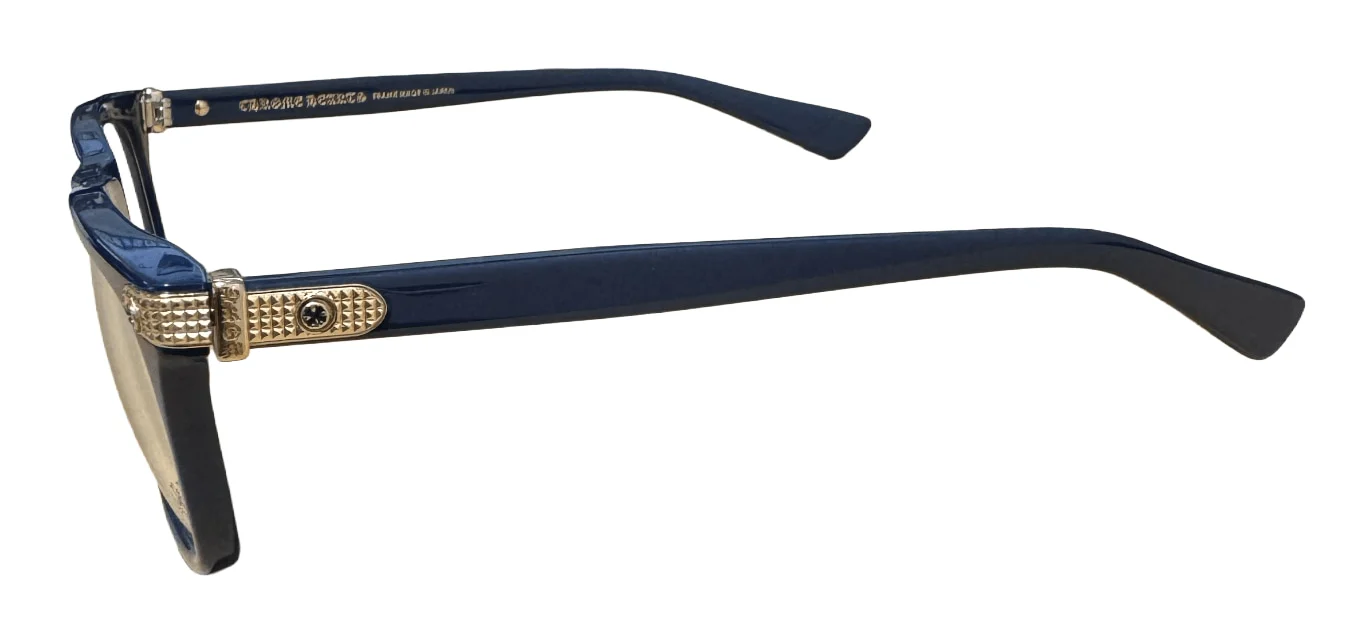 Chrome Hearts 'Beau Ner' Peacock 18k Glasses - Image 2