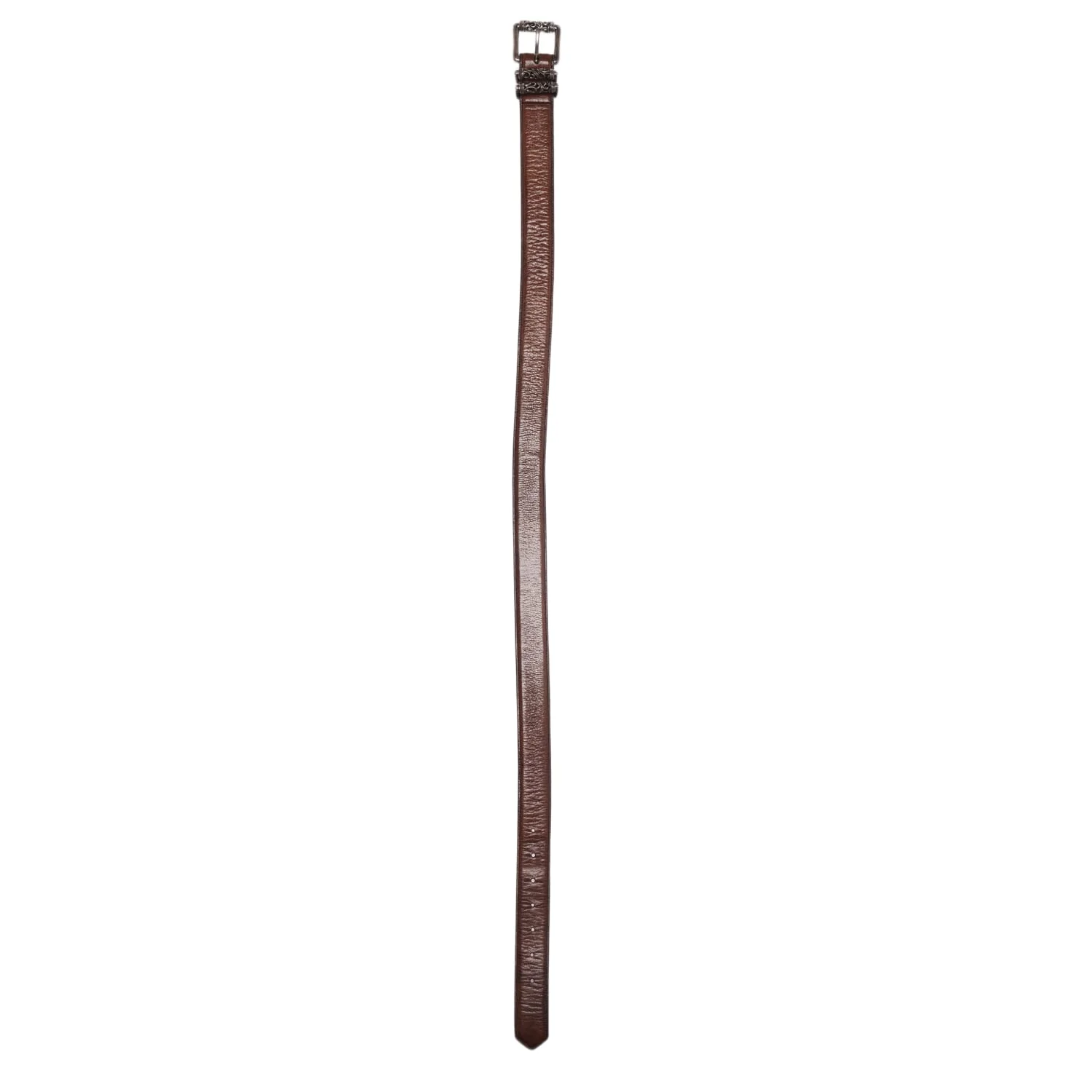 Chrome Hearts Brown 'Double Roller' Belt - Image 6