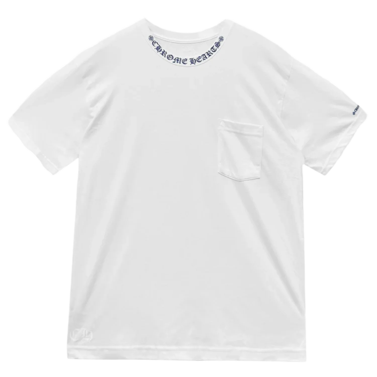 Chrome Hearts 'Collar Logo' White Tee