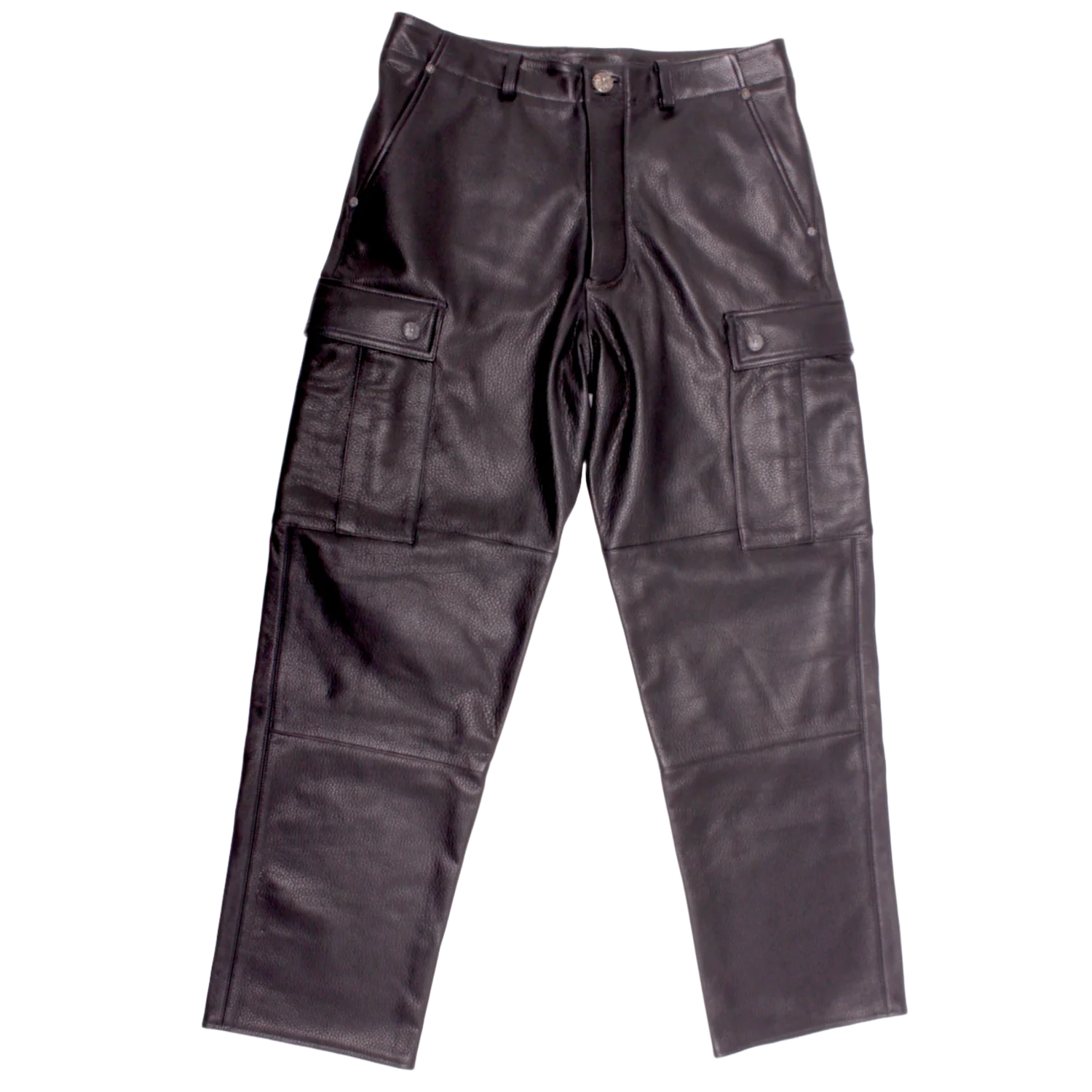 Chrome Hearts 'Devil Dog' Leather Cargo Pants