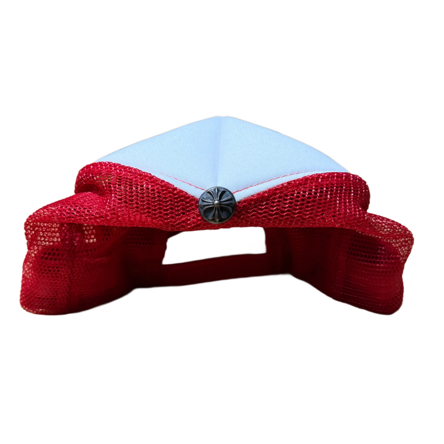 Chrome Hearts 'Fuck' Vintage Red Trucker Hat - Image 2