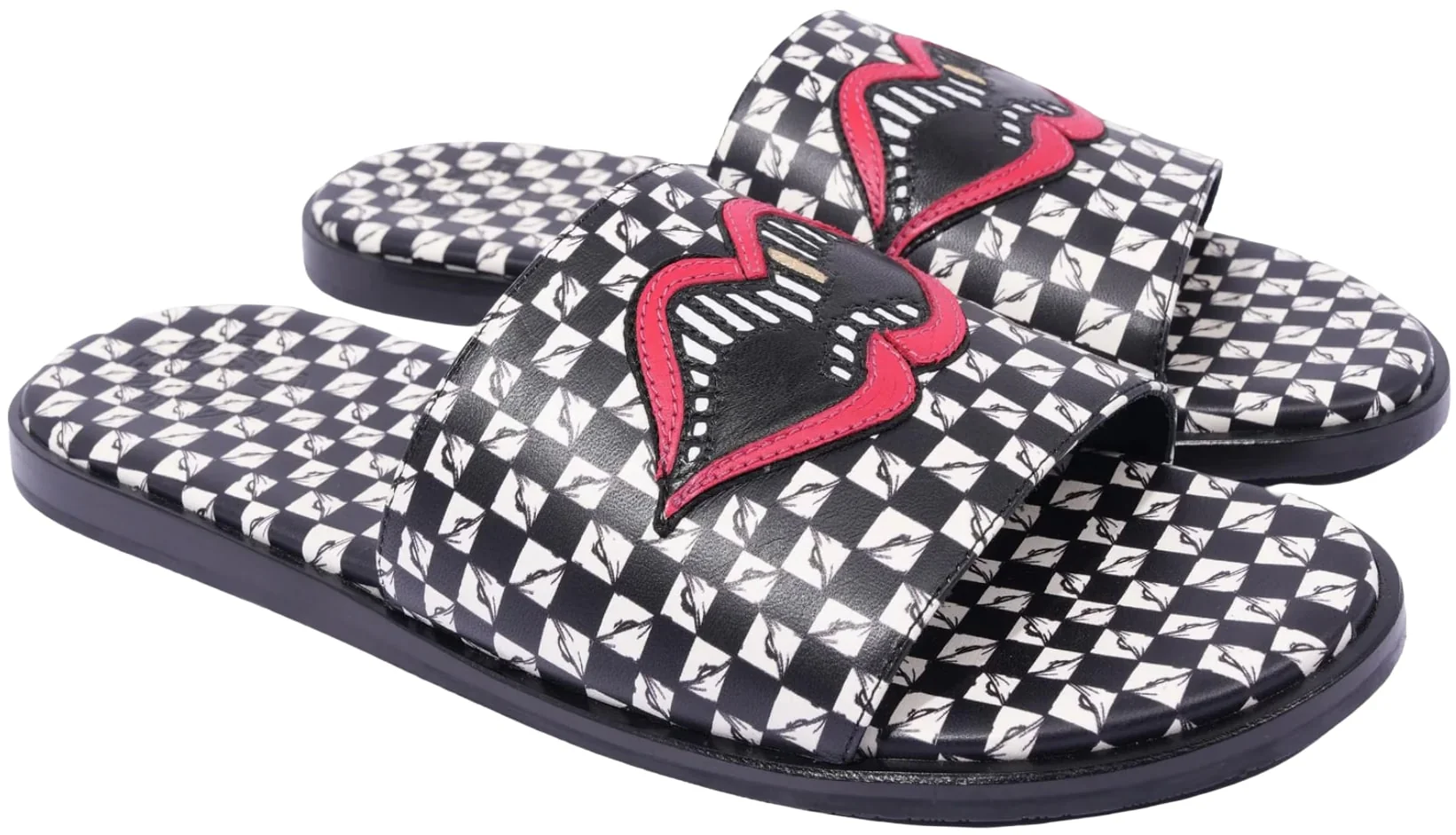 Chrome Hearts Matty Boy '99 Eyes' Chomper Slides - Image 2