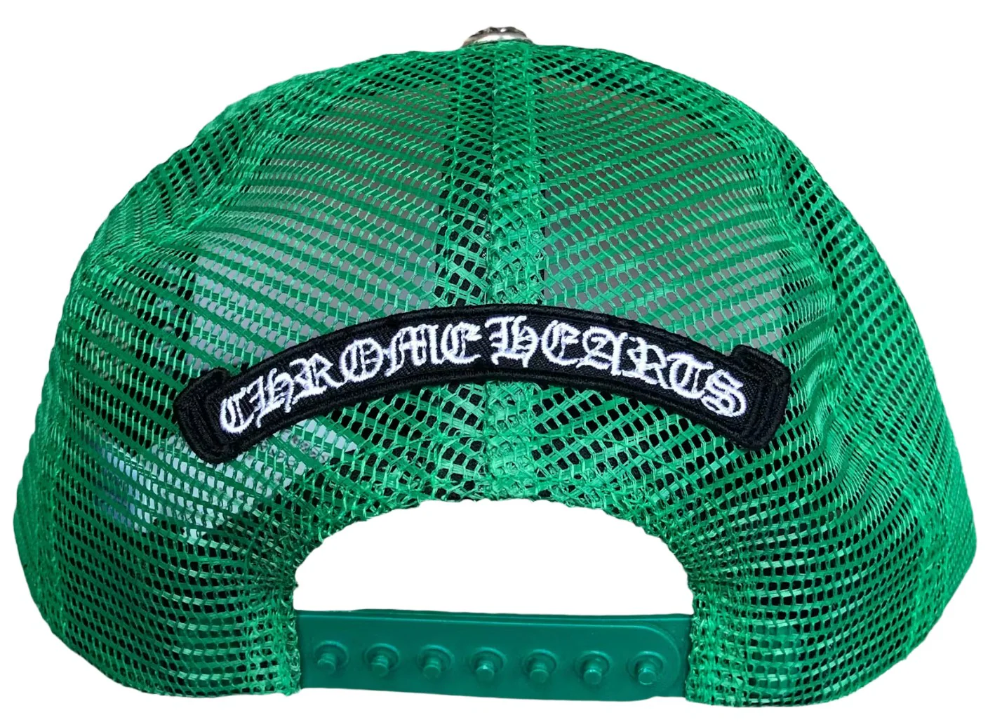 Chrome Hearts Matty Boy Sex Records Smiley Trucker Hat 'Green/Yellow' - Image 2