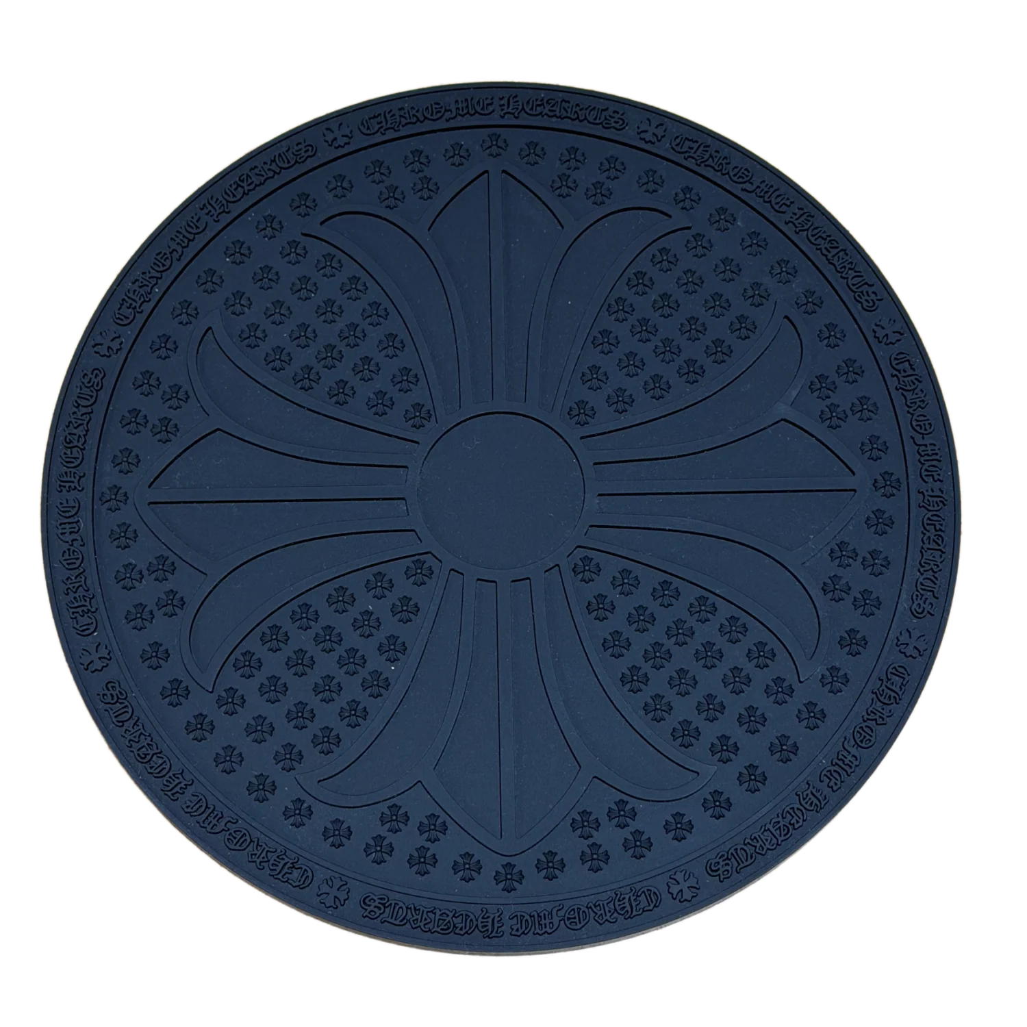 Chrome Hearts 'Plus Cross' Rubber Pad Coaster