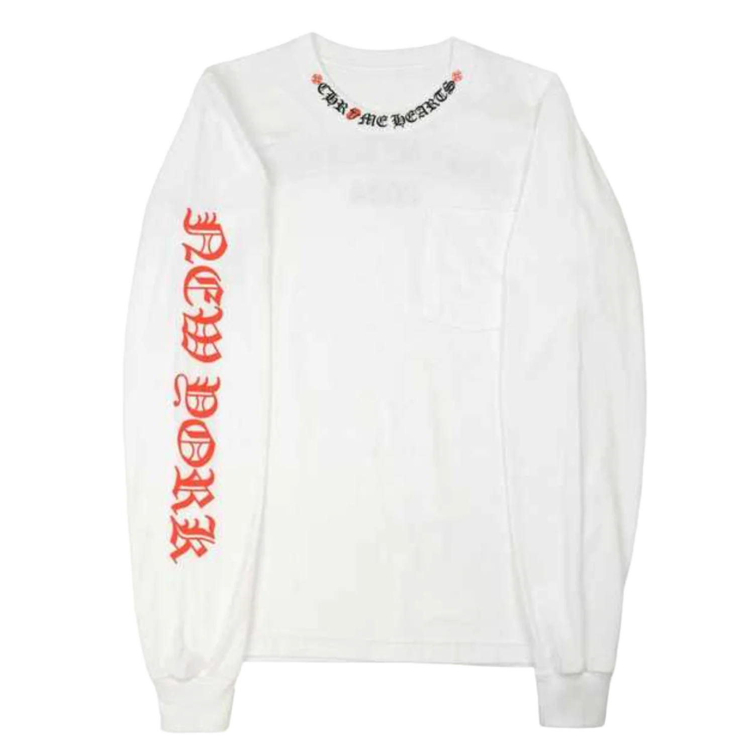 Chrome Hearts Rolling Stones 'White' Longsleeve