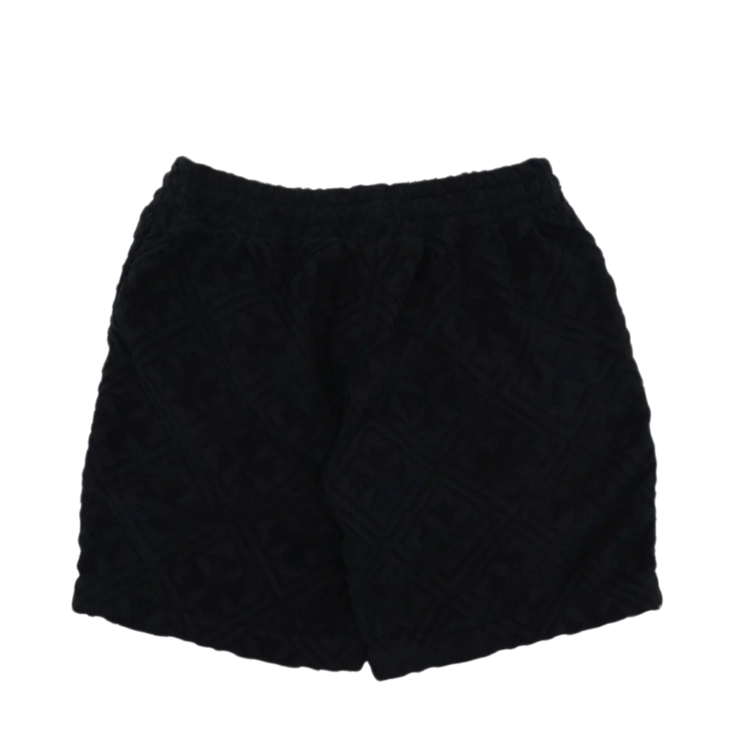 Chrome Hearts 'Terry Cloth' Black Towel Shorts - Image 2