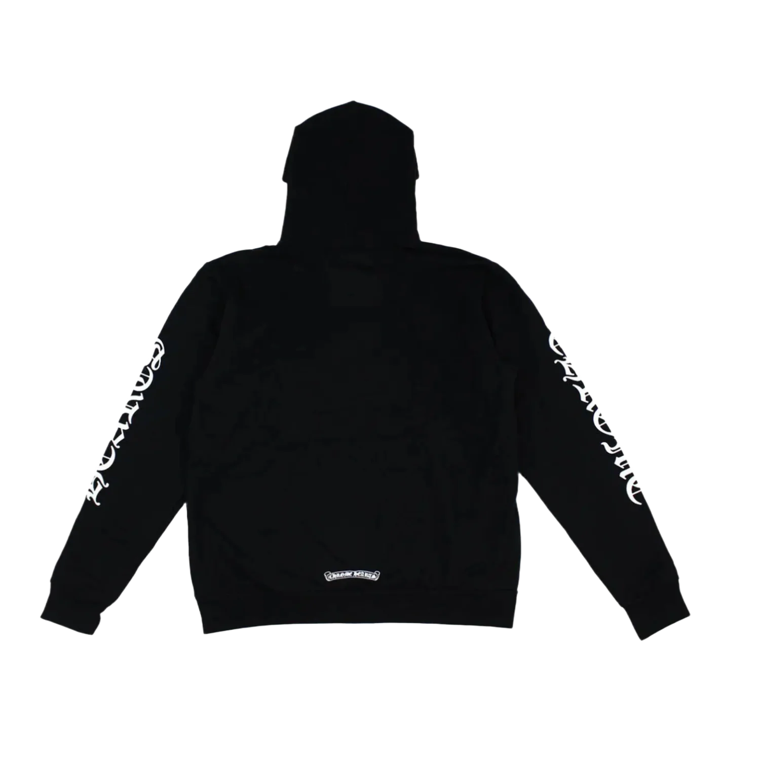 Chrome Hearts 'Vertical Logo' Fuck You Black Hoodie - Image 2