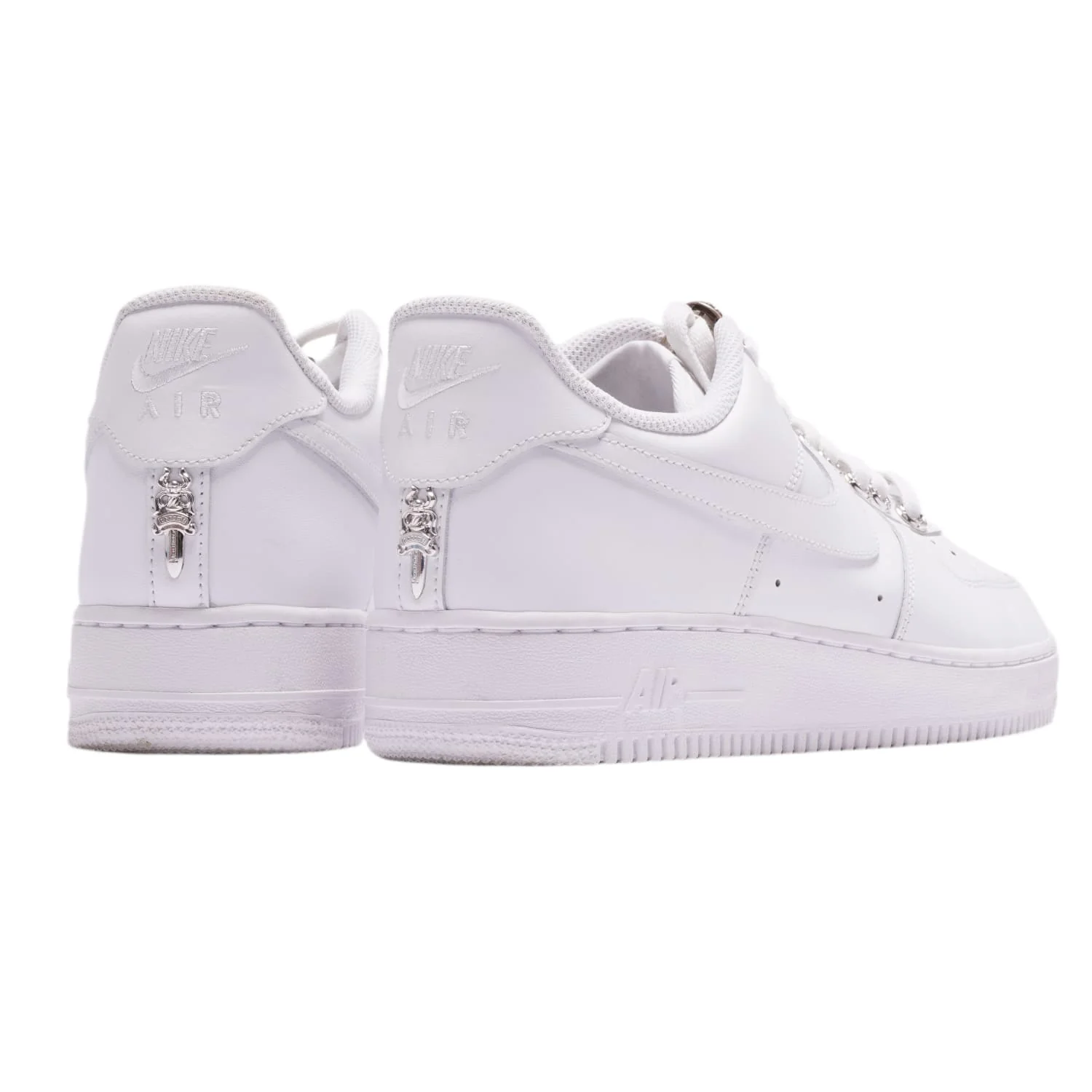 Chrome Hearts X Nike 'White' Dagger Air Force 1 - Image 5