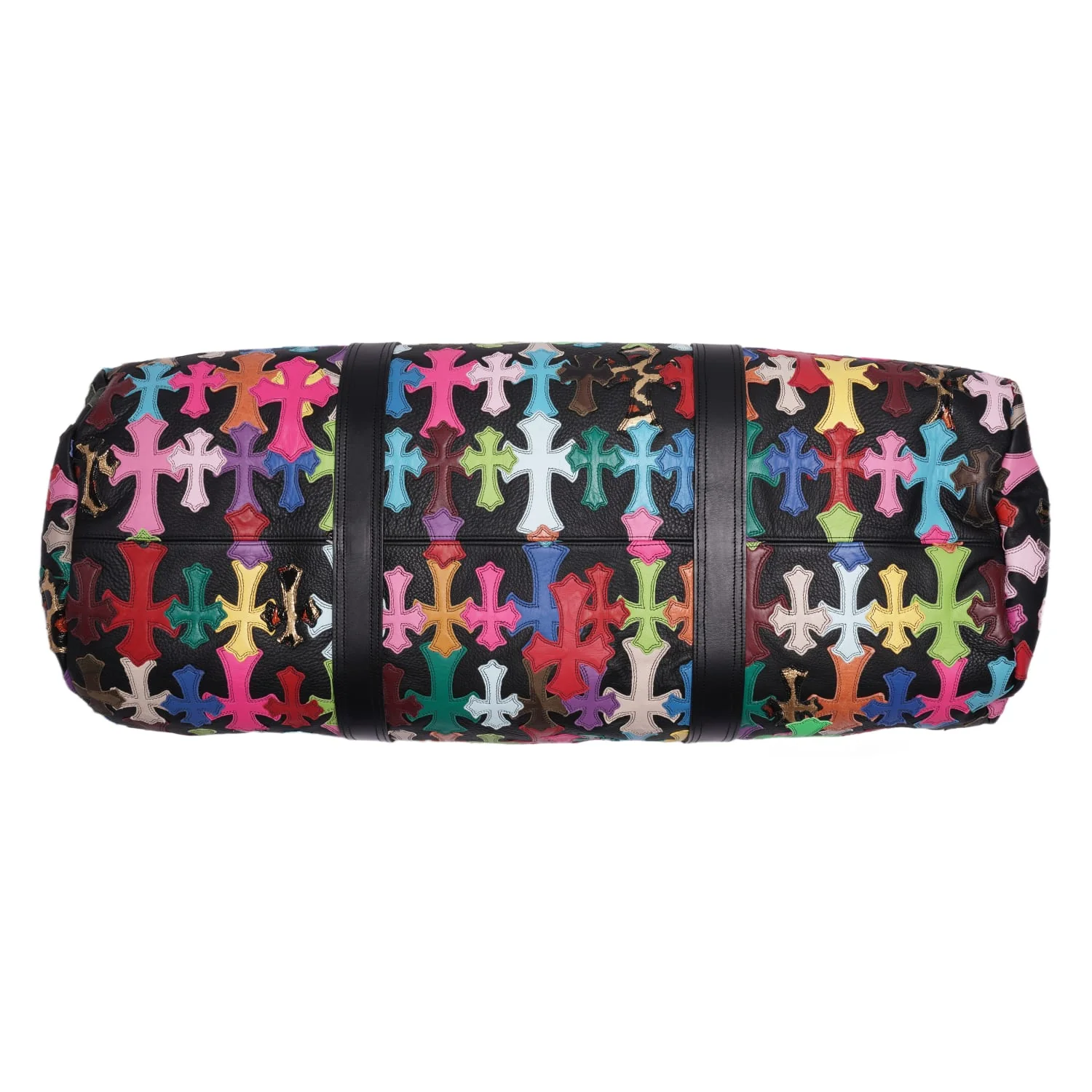 Chrome Hearts 'XXL Multicolor Cross Patch' Duffle Bag - Image 5