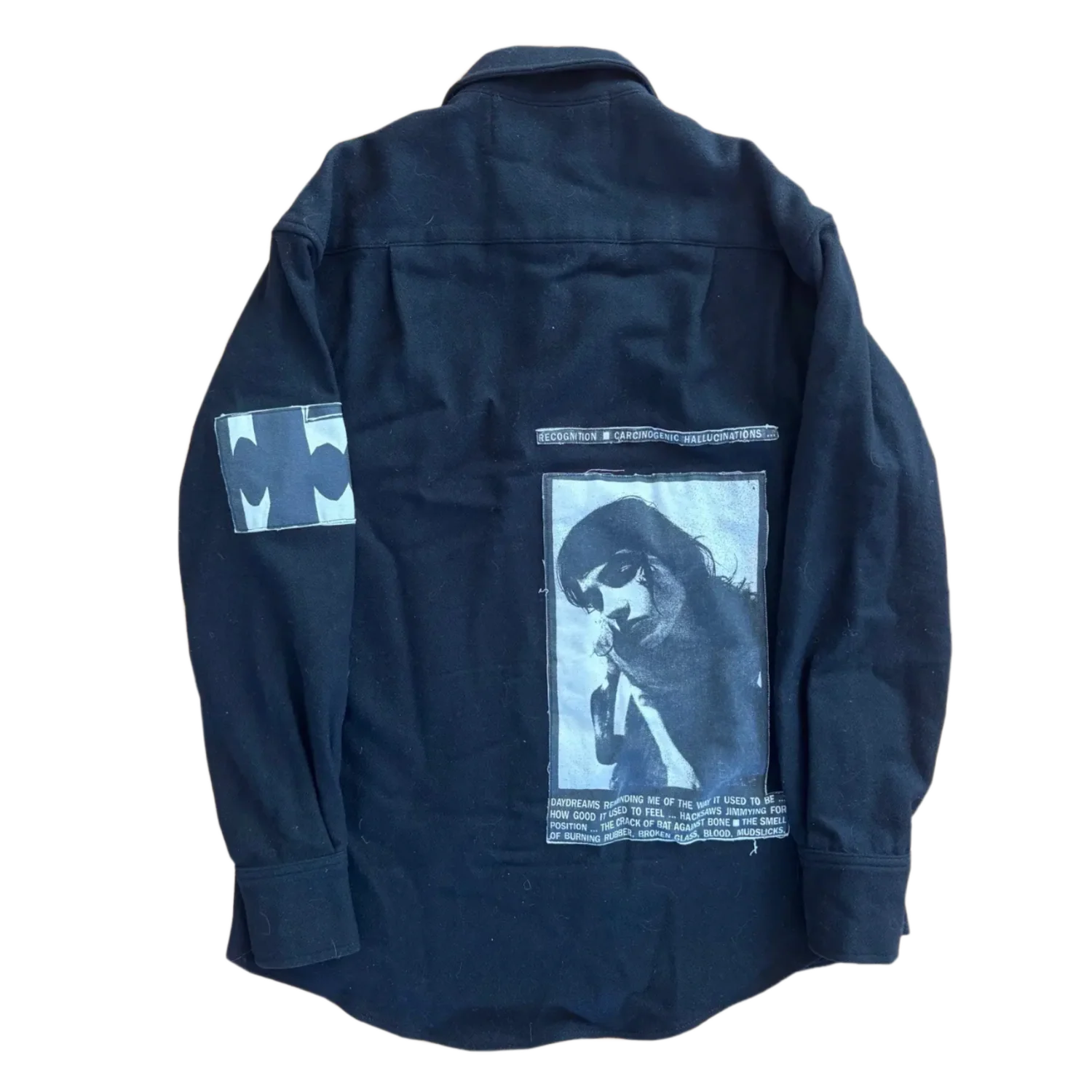 Enfants Riches Deprimes 'Black' Smoking Lady Button Up Shirt - Image 2