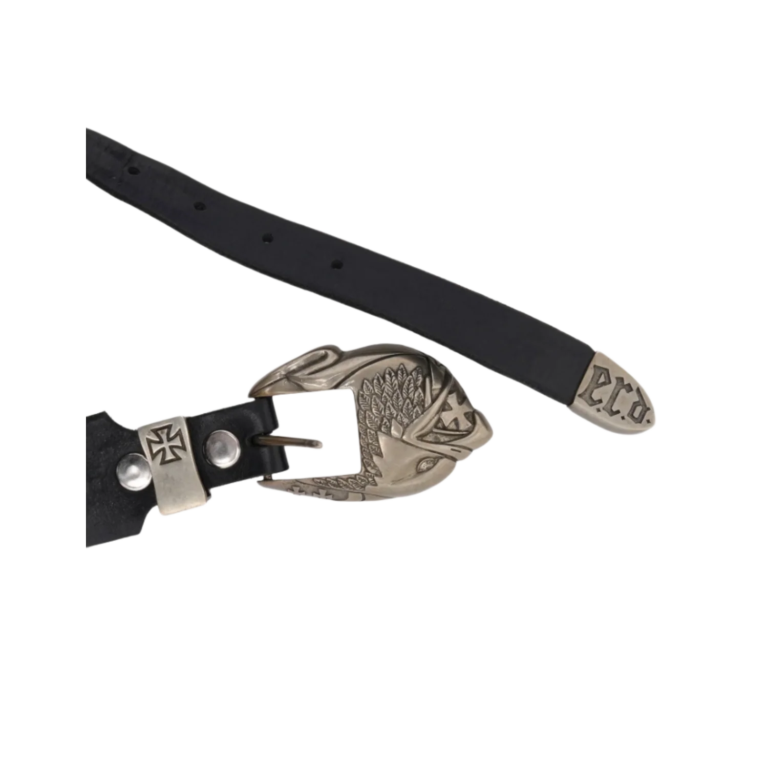 Enfants Riches Déprimés 'Eagle Petit Iron Cross Stud' Belt - Image 2