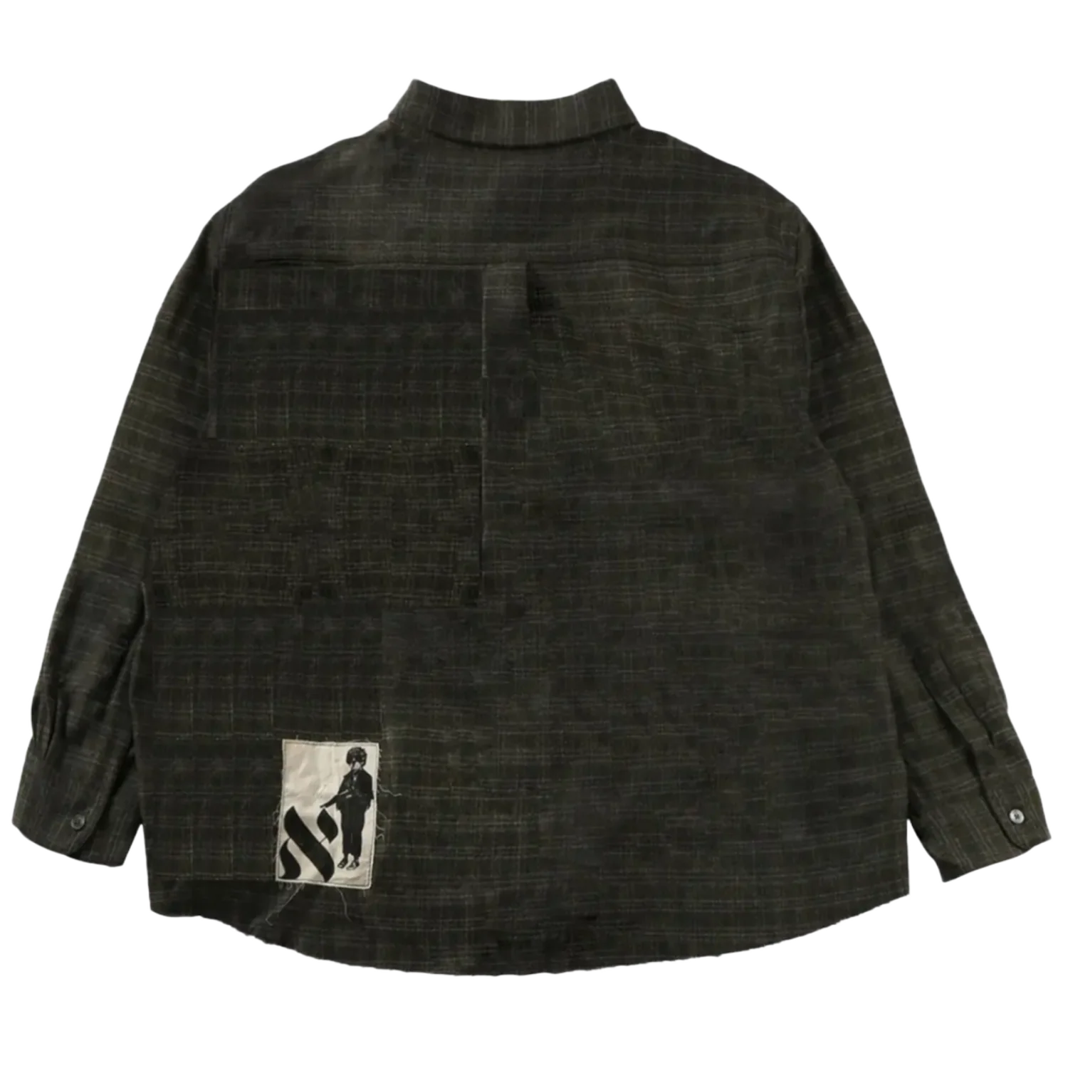 Enfants Riches Déprimés 'Green Plaid' Flannel Shirt - Image 2