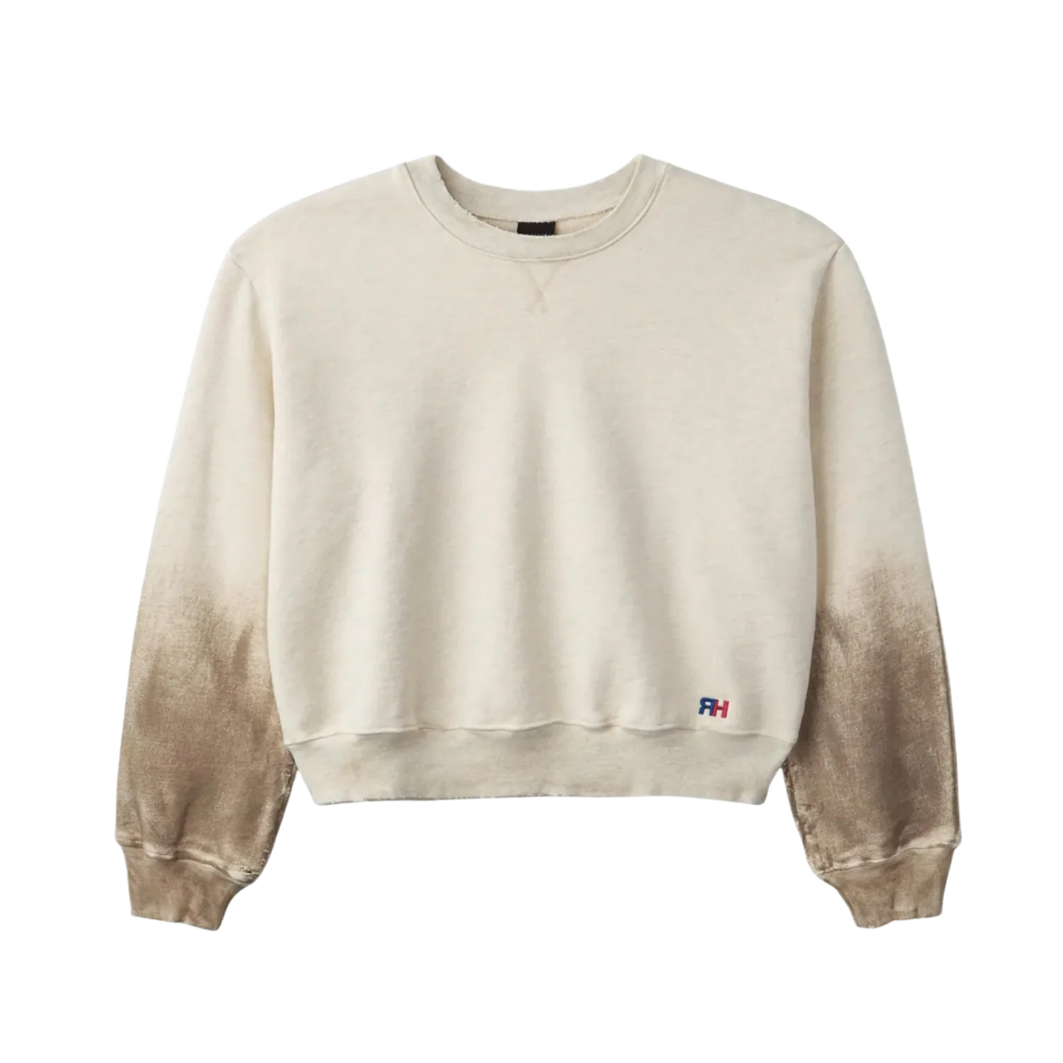 Gold+Vintage Gallery 'Cream' Pottery Crewneck