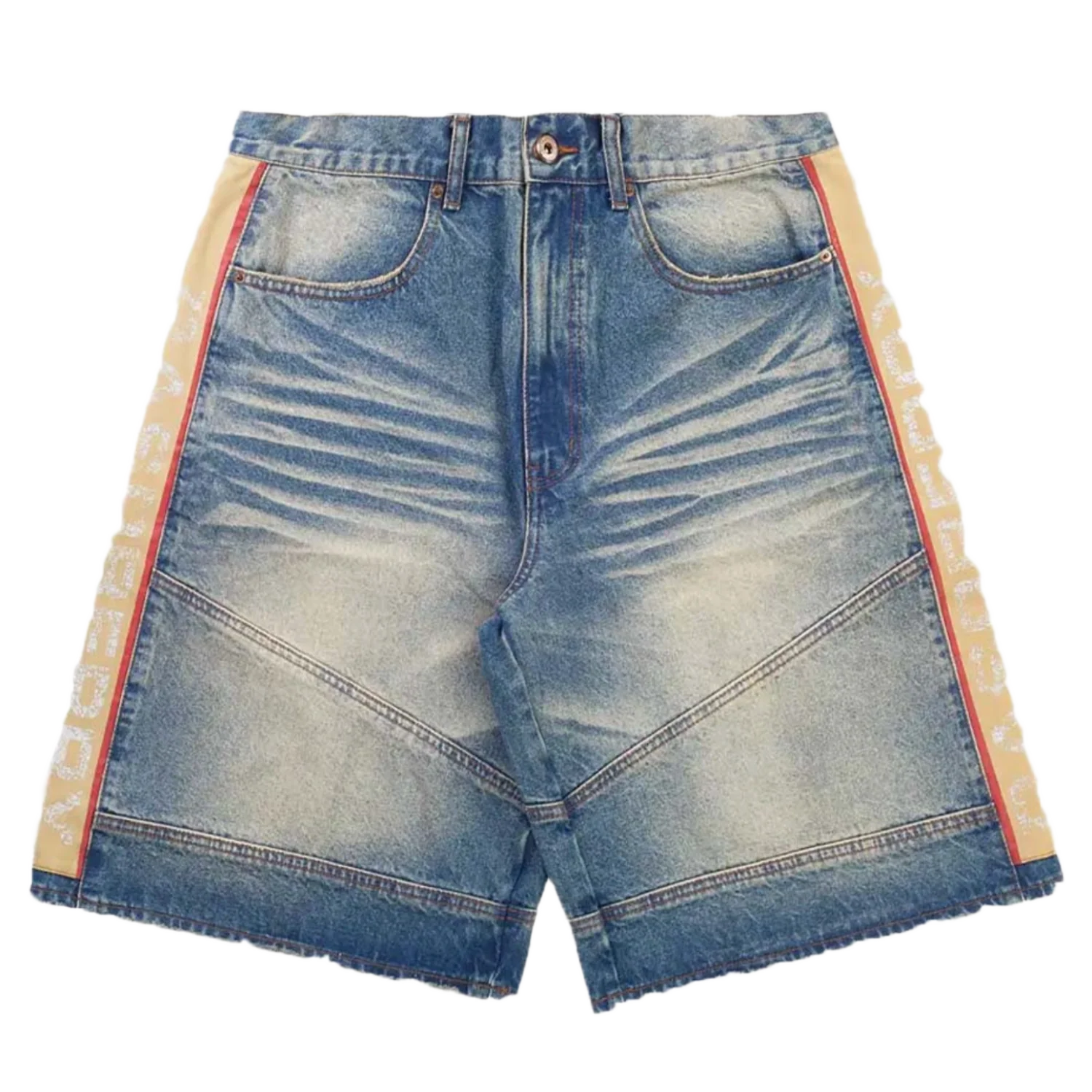 Gold+Vintage Gallery Raspberry Hills 'Civic Jorts' Washed Denim Shorts