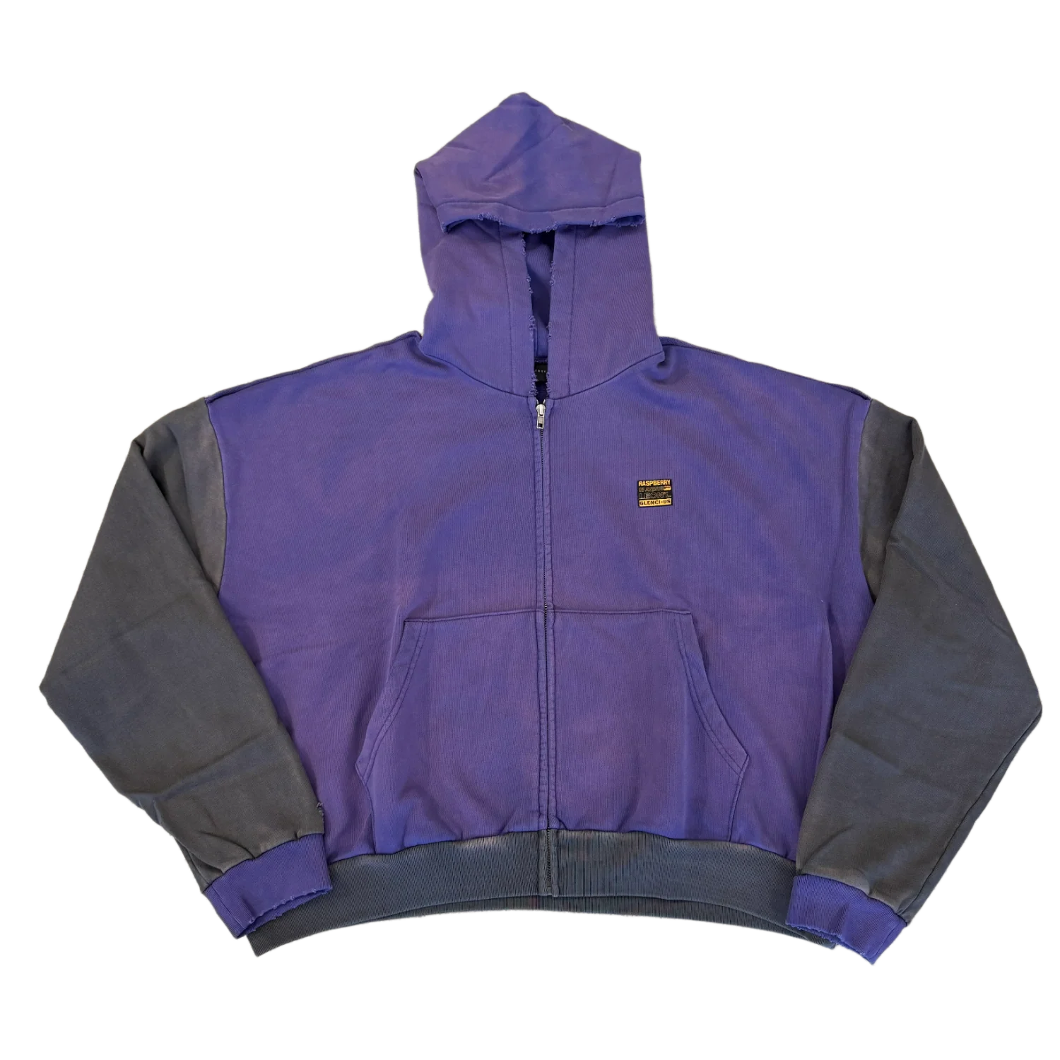 Gold+Vintage Gallery Raspberry Hills 'Sierra Purple' Zip-Up
