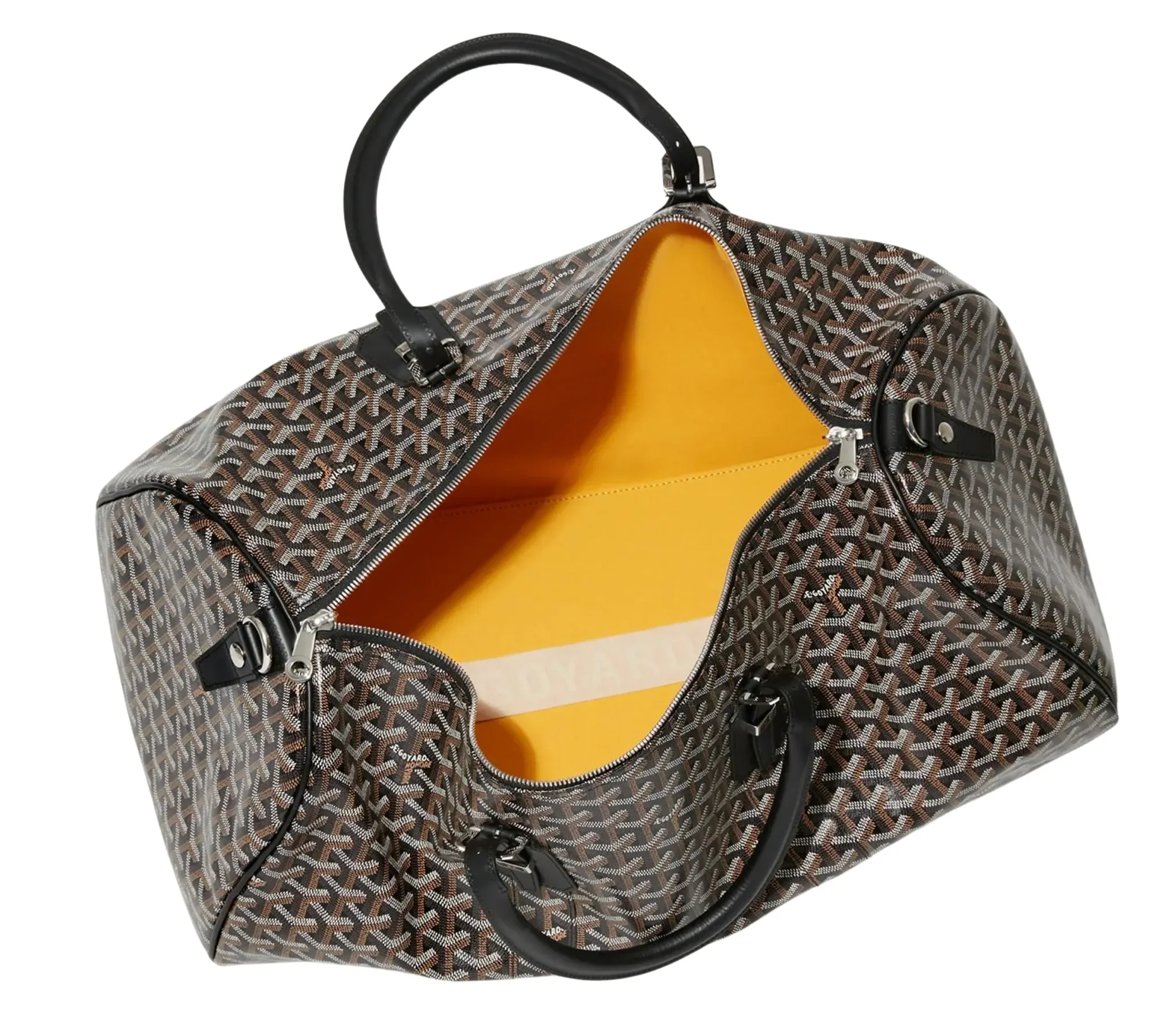 Goyard 'Black' Boston 50 Duffle Bag - Image 2