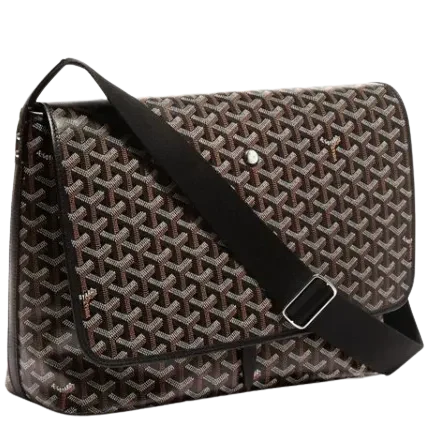 Goyard 'Black' Capetien MM Messenger Bag