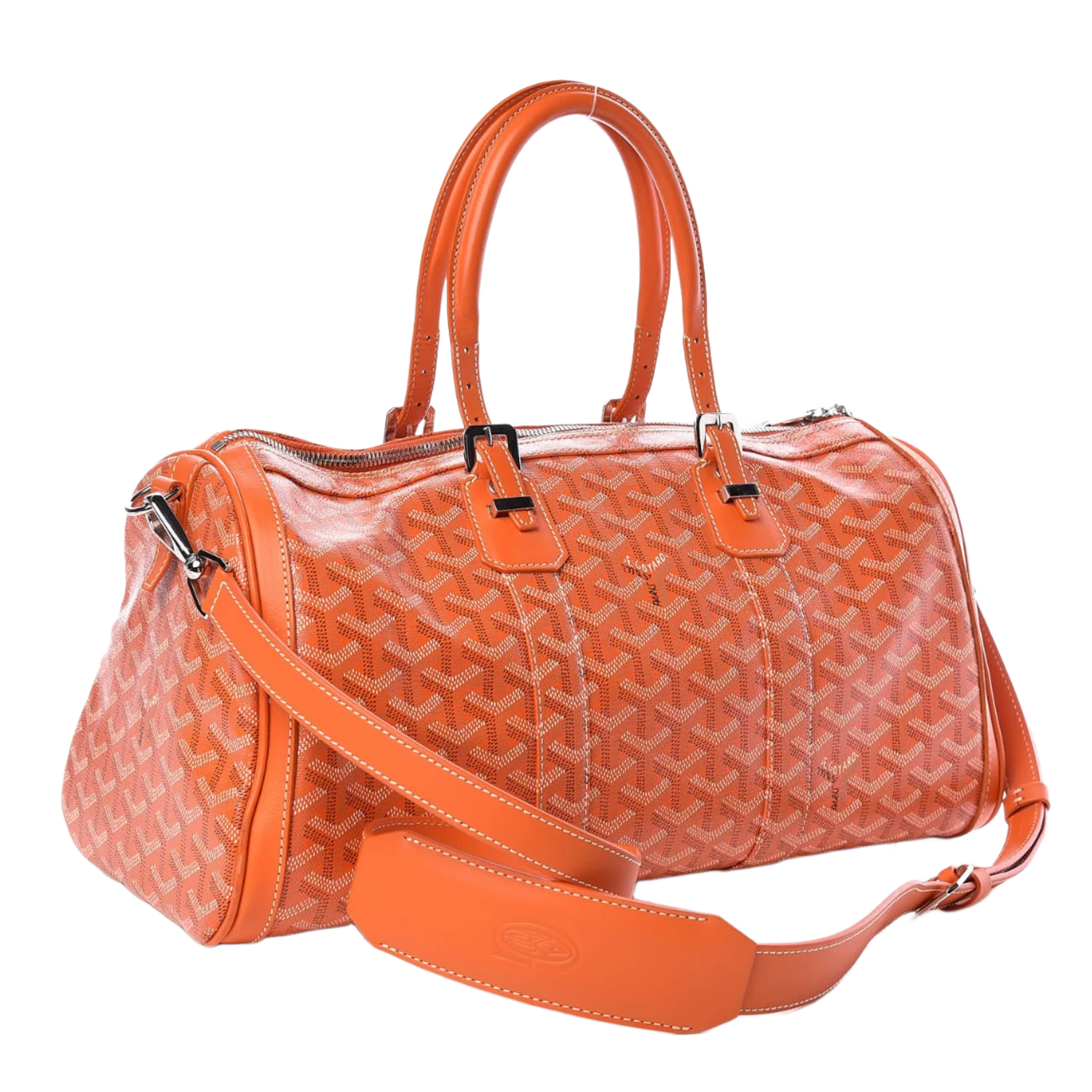 Goyard 'Orange' Croisiere 35 Duffle Bag - Image 2