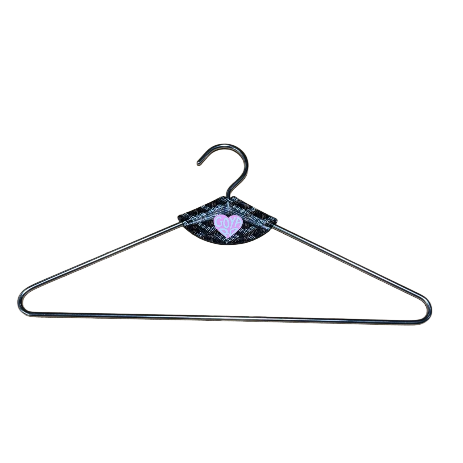 Goyard 'Pink Heart' Metal Hanger