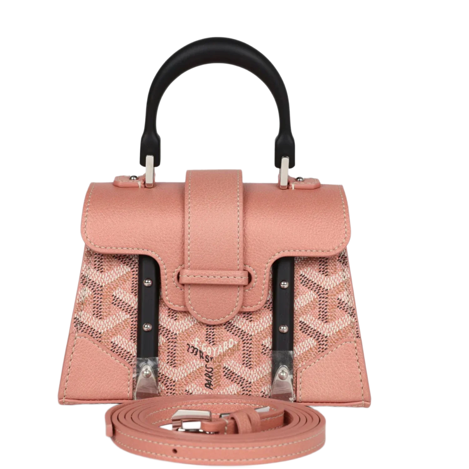 Goyard Saigon Structure Nano Bag Pearly Coral