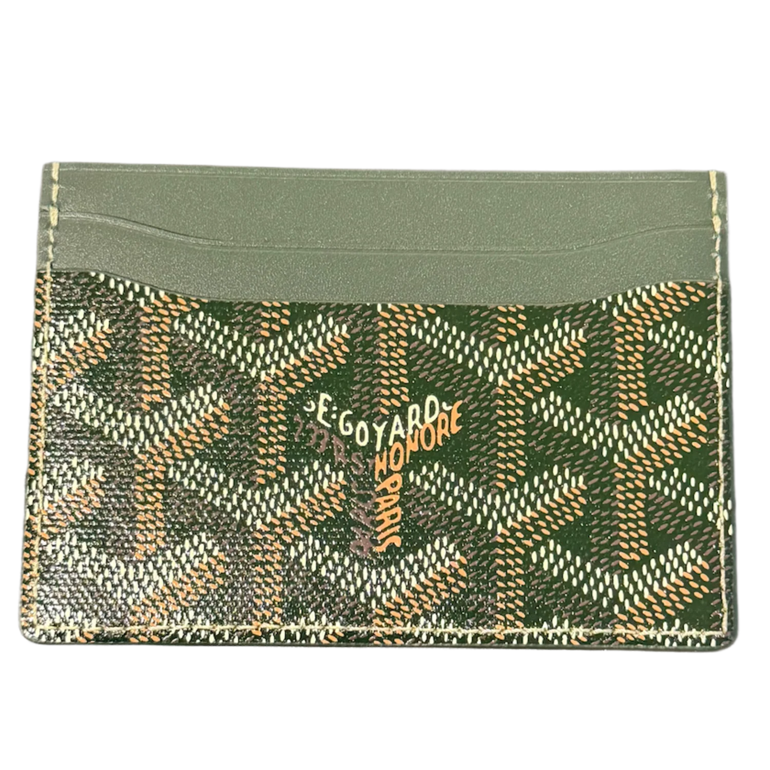 Goyard Saint Sulpice 'Dark Green' Card Holder - Image 2