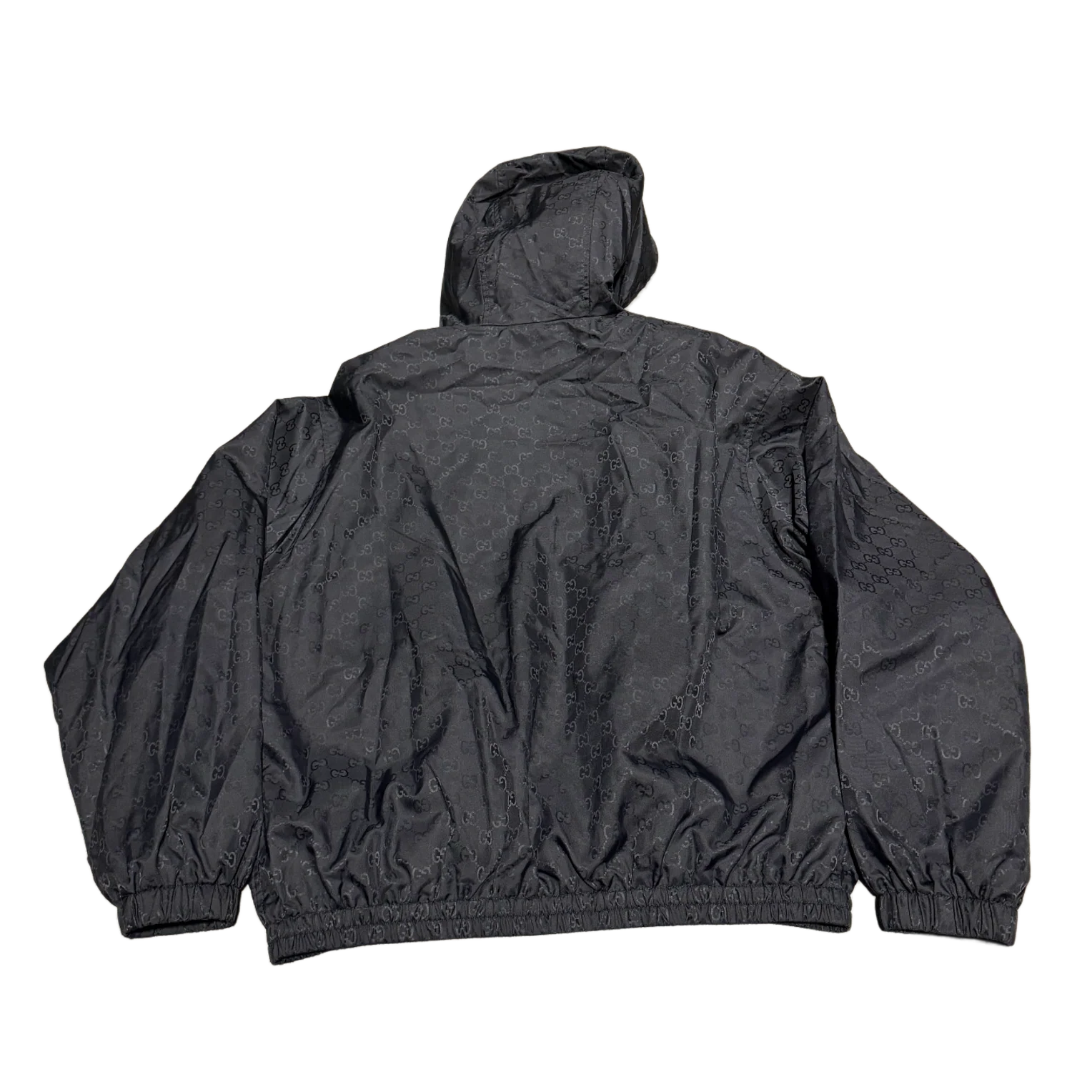Gucci 'GG Monogram' Nylon Zip Up Jacket - Image 2