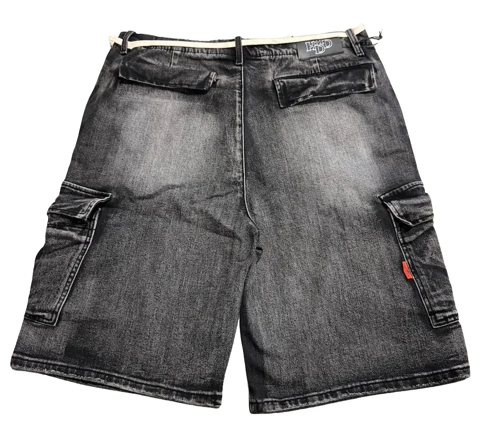 Happy Memories Don't Die HMDD 'OKC' Denim Shorts - Image 2