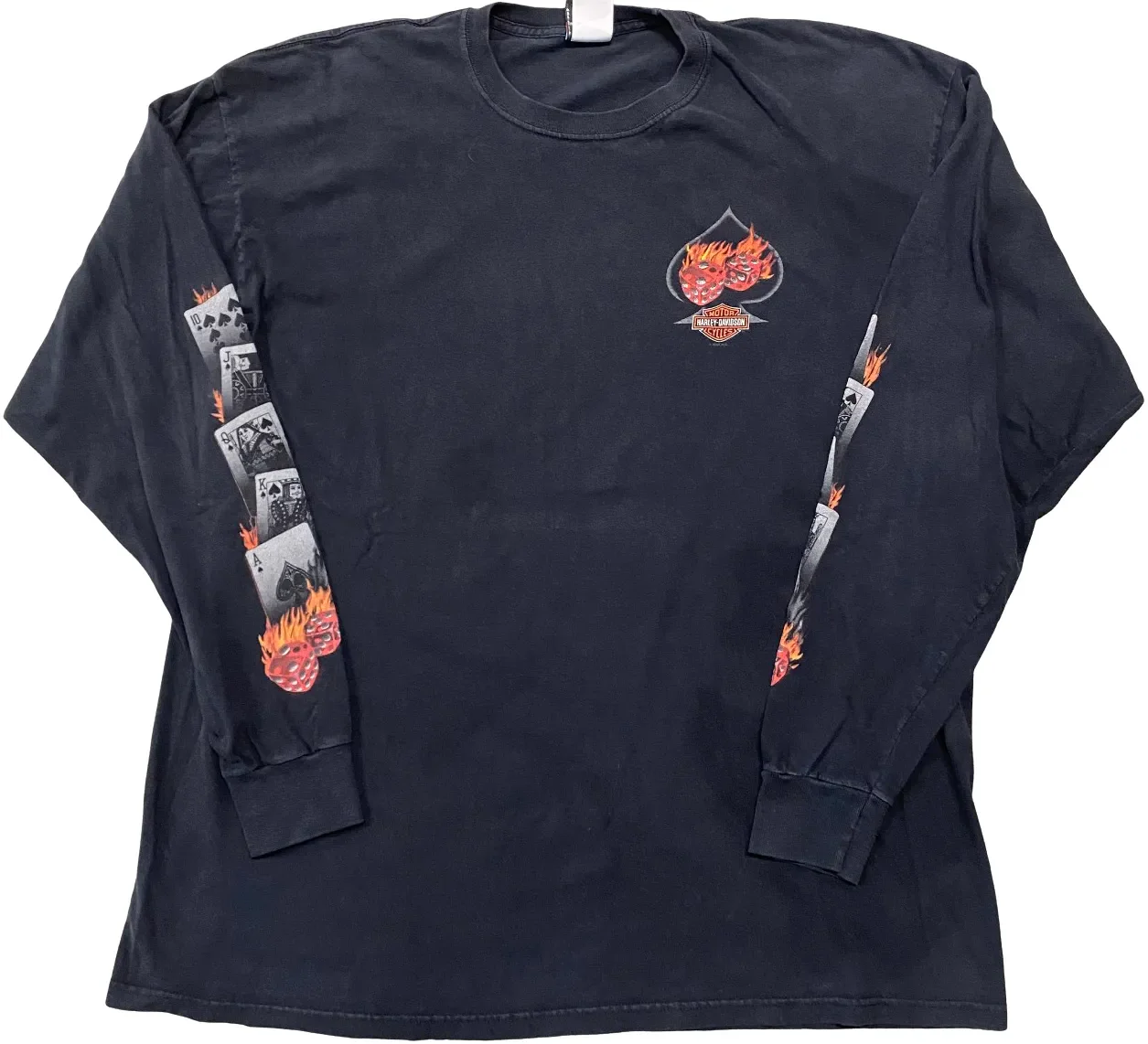 Harley Davidson 'Las Vegas, NV' Vintage Dice L/S Tee