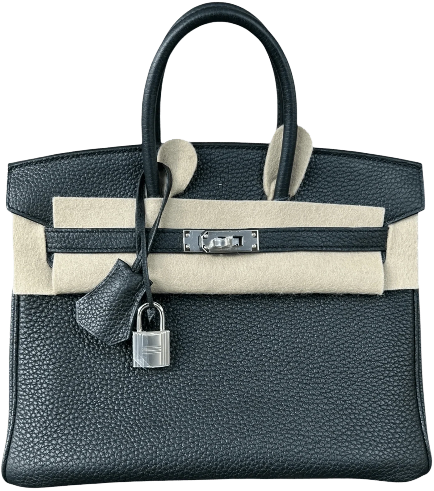 Hermès 'Black' Palladium Hardware Togo Birkin 25