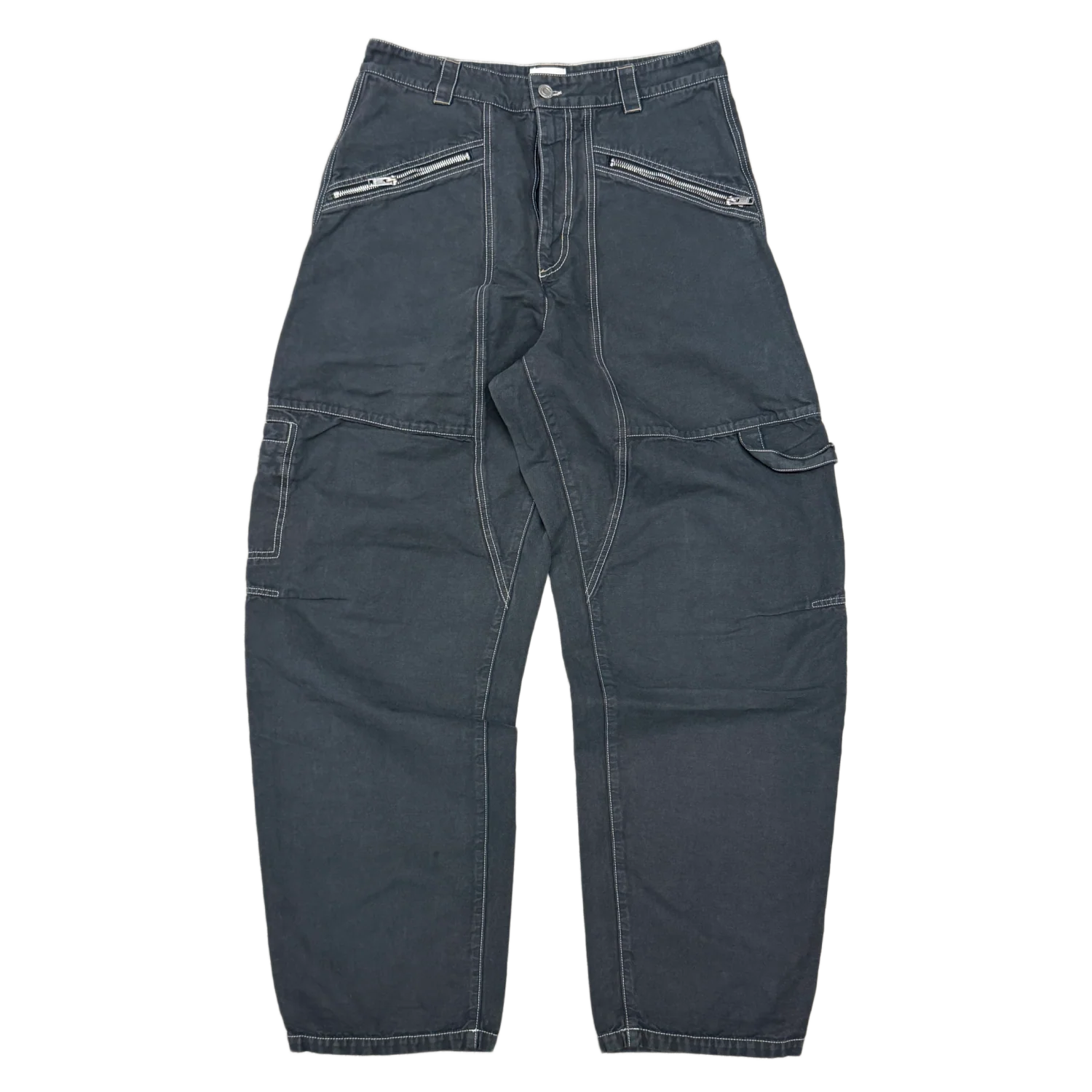 Isabel Marant 'Black' Cargo Farker Pants