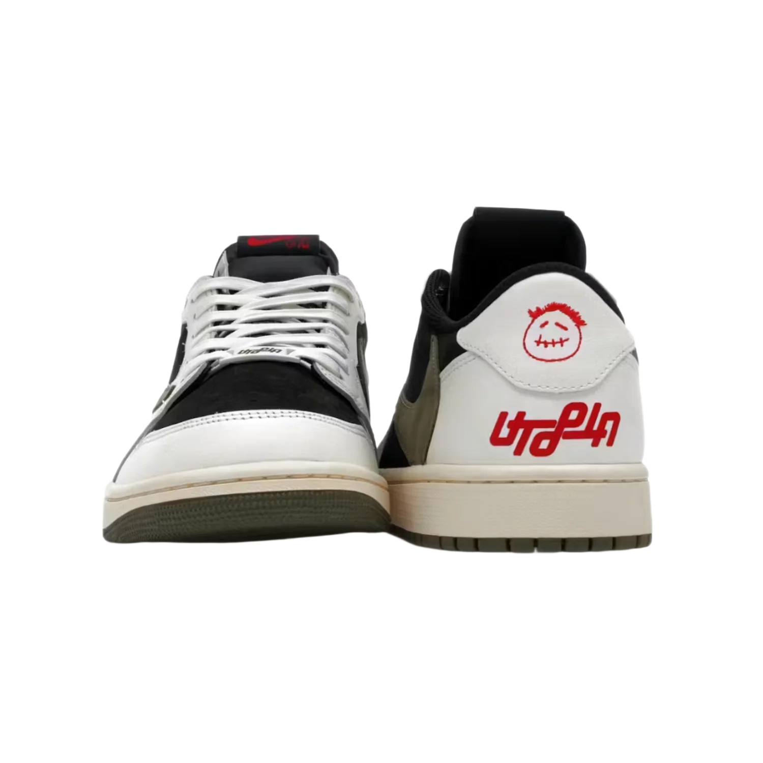 Jordan 1 Retro Low OG SP Travis Scott Olive (Friends and Family) - Image 3