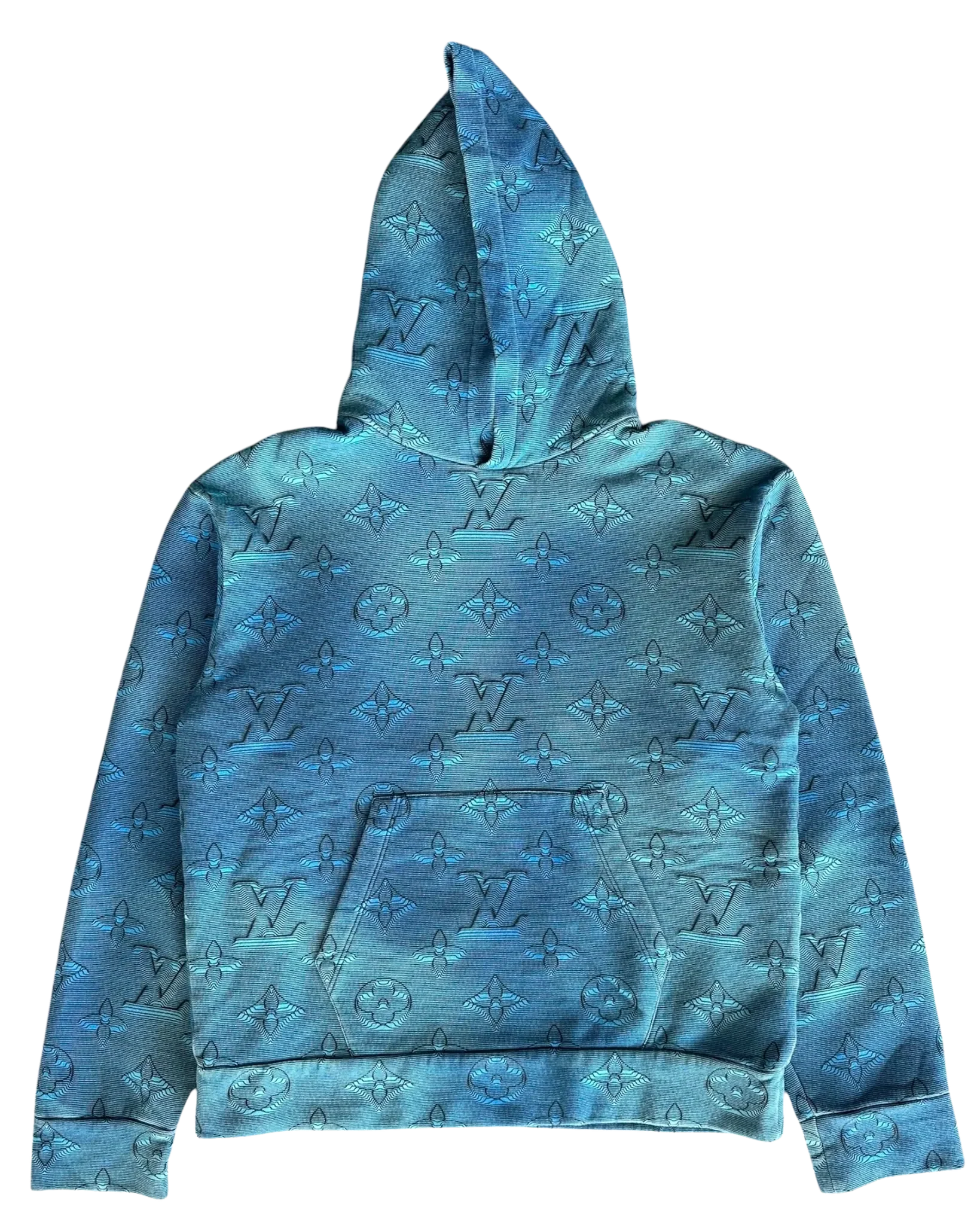 Louis Vuitton 'Blue' 2054 Monogram Hoodie