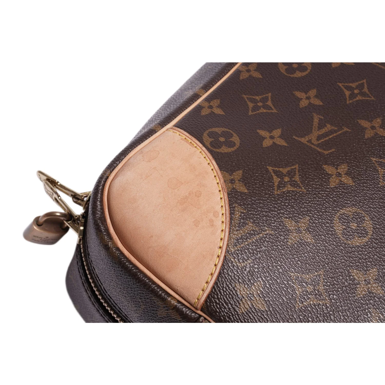 Louis Vuitton 'Brown Monogram' Sirius 55 Suitcase Canvas Travel Bag - Image 6