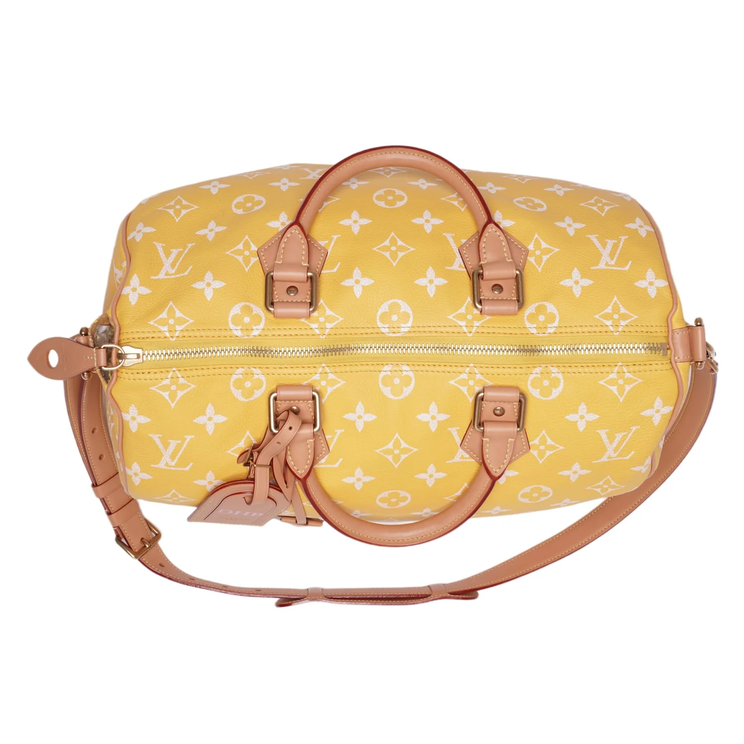 Louis Vuitton 'Jaune Mat' Speedy P9 Bandouliere 40 - Image 5