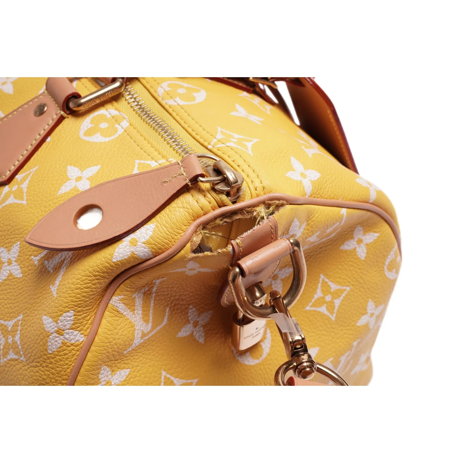 Louis Vuitton 'Jaune Mat' Speedy P9 Bandouliere 40 - Image 7