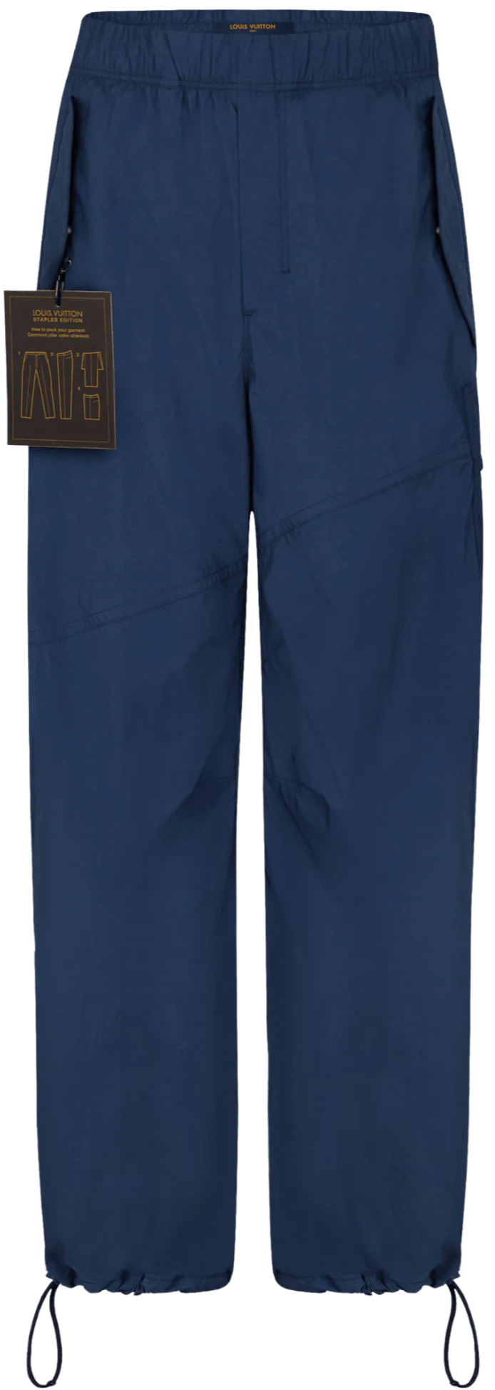 Louis Vuitton 'Navy' Cargo Track Pants