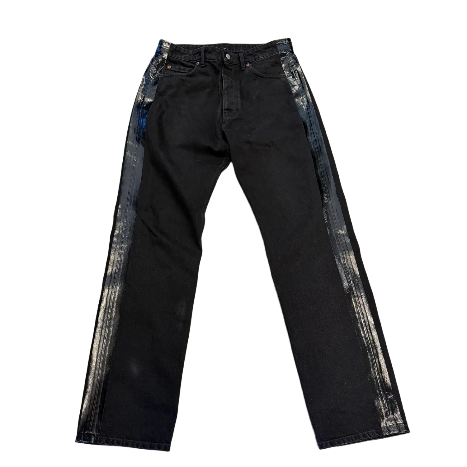 Maison Margiela 'MM6 Black' Straight Leg Jeans